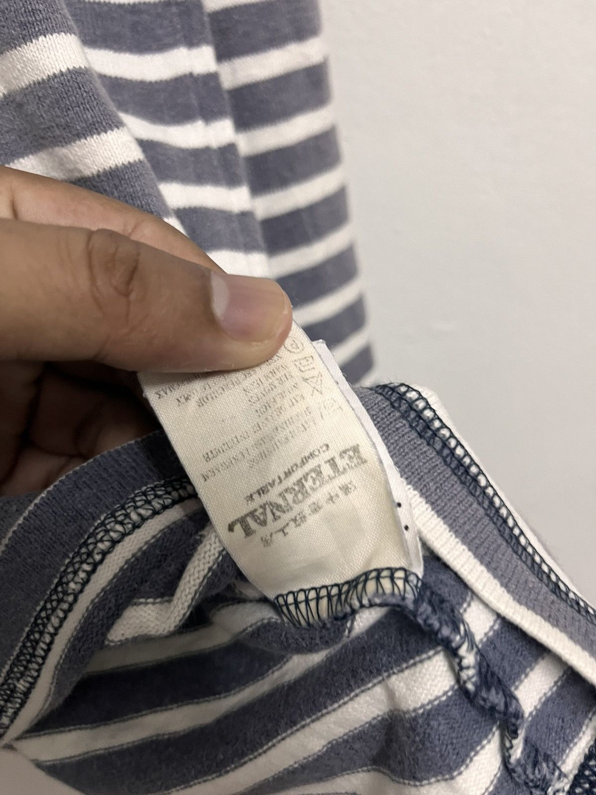 Eternal bitchu kurashiki factory ETERNAL stripe tee Size US M / EU 48-50 / 2 - 8 Thumbnail