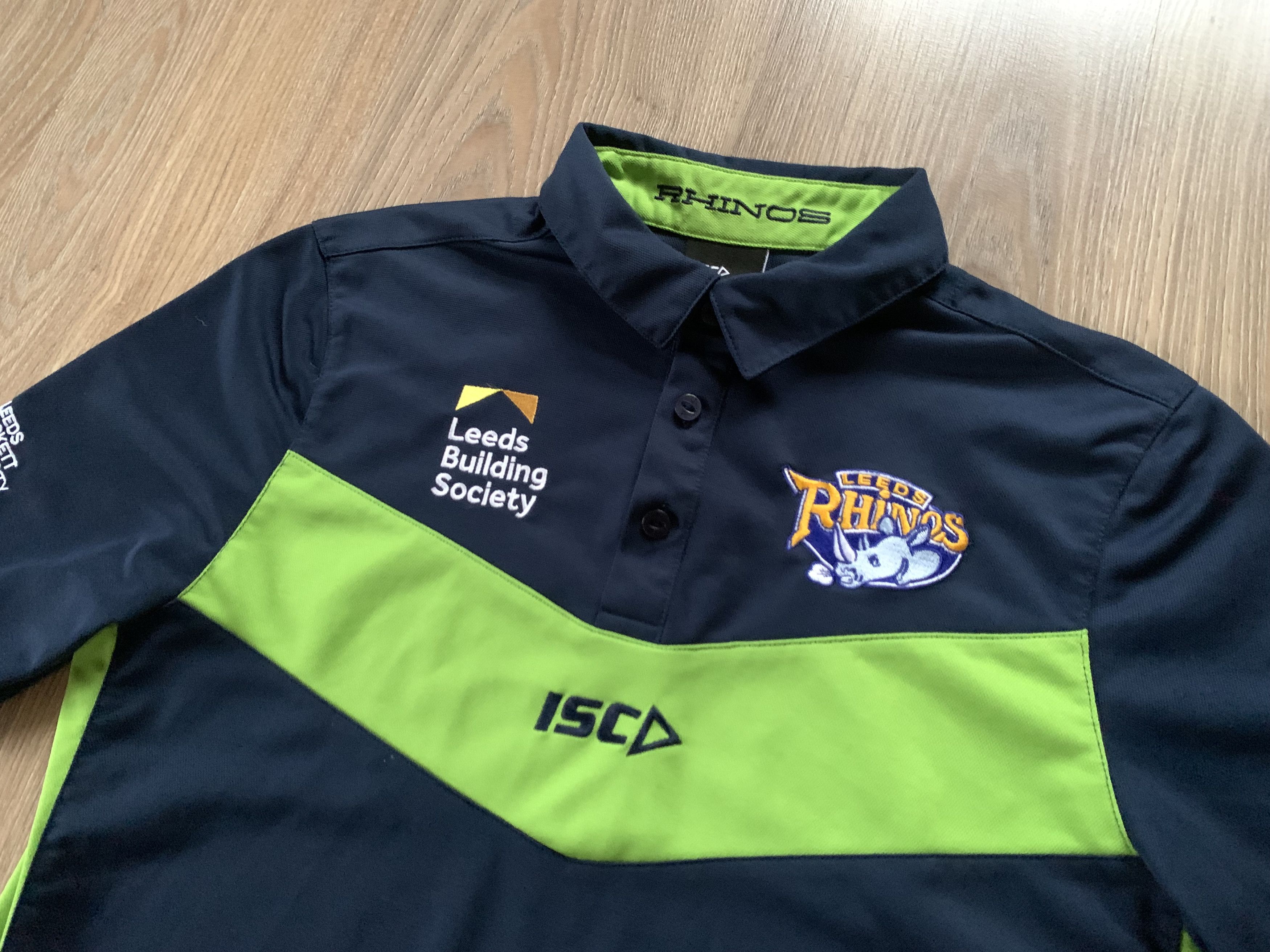 Other ISC Leeds Rhinos Polo T Shirt Size US XS / EU 42 / 0 - 4 Thumbnail