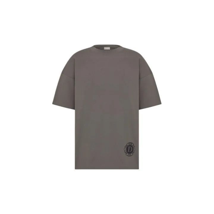 Dior Dior Dior Gray Logo Printed Short Sleeve T-Shirt 0079-2507 Size US S / EU 44-46 / 1 - 2 Thumbnail