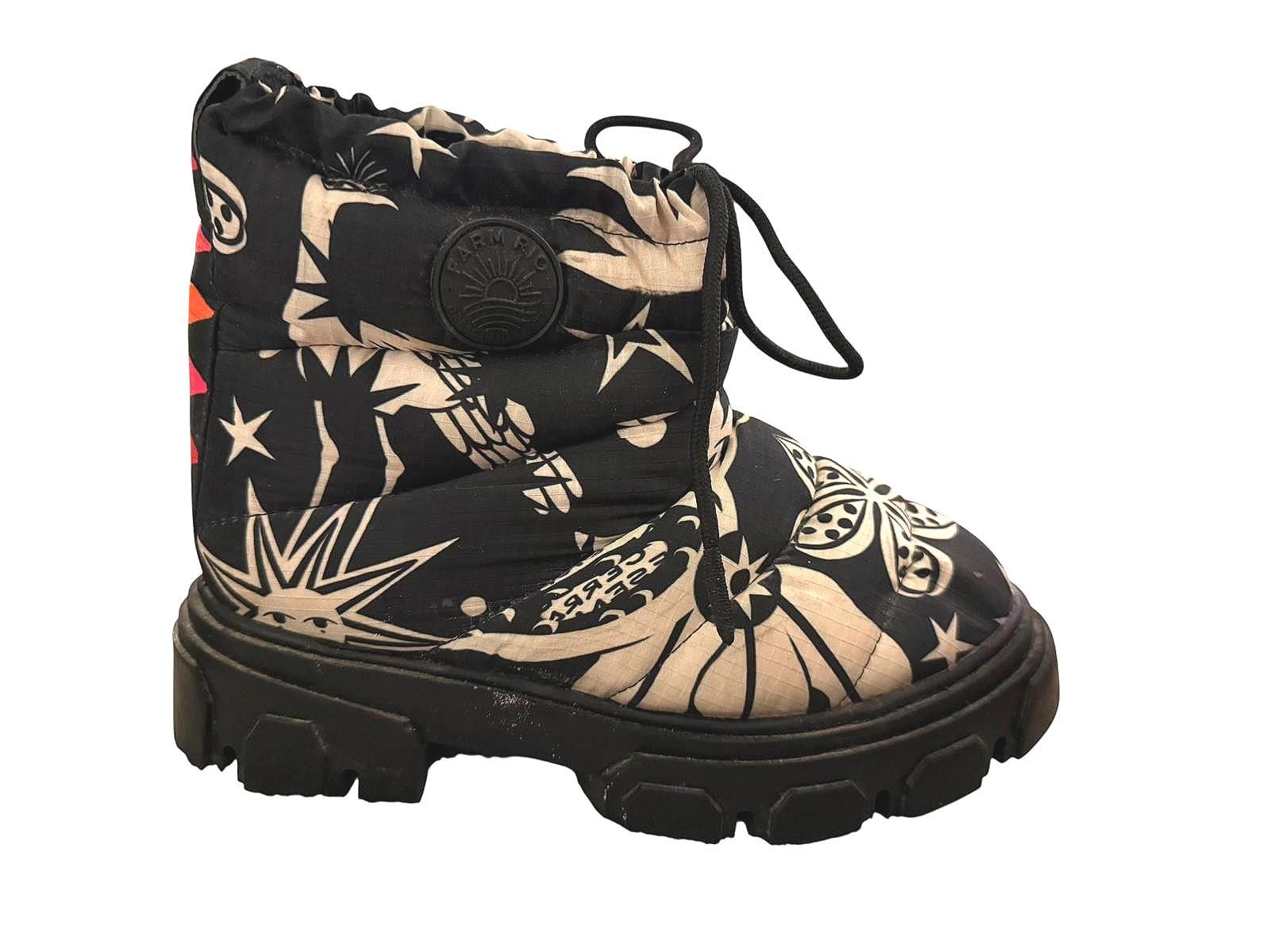 Farm Rio Farm Rio Cerrado Sky Lug Sole Puffer Booties Size US 8 / IT 38 - 3 Thumbnail
