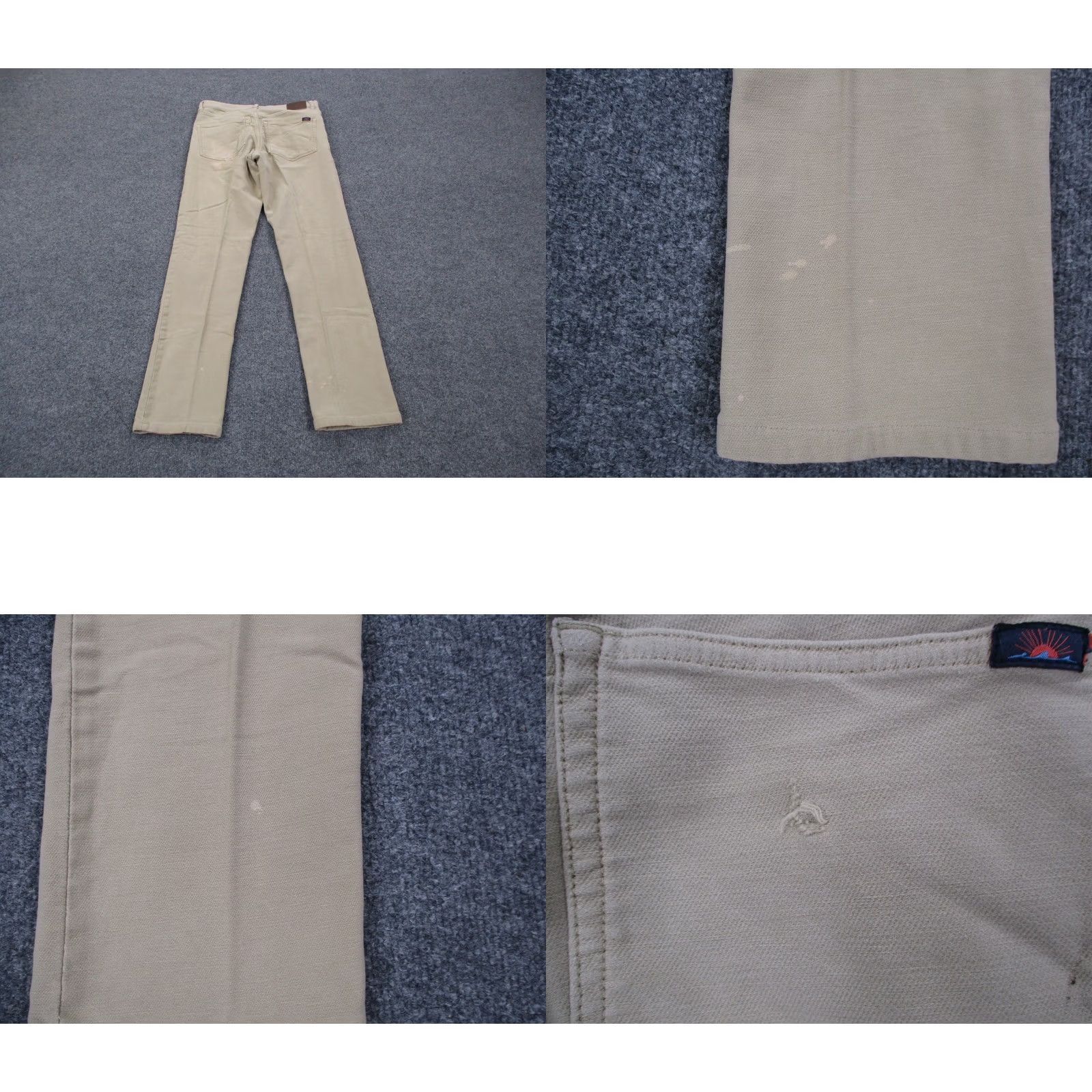 Faherty Faherty Pants Men 29 X 32 Beige Chino Straight Stretch Casual Preppy Business Pants Size US 29 - 9 Thumbnail