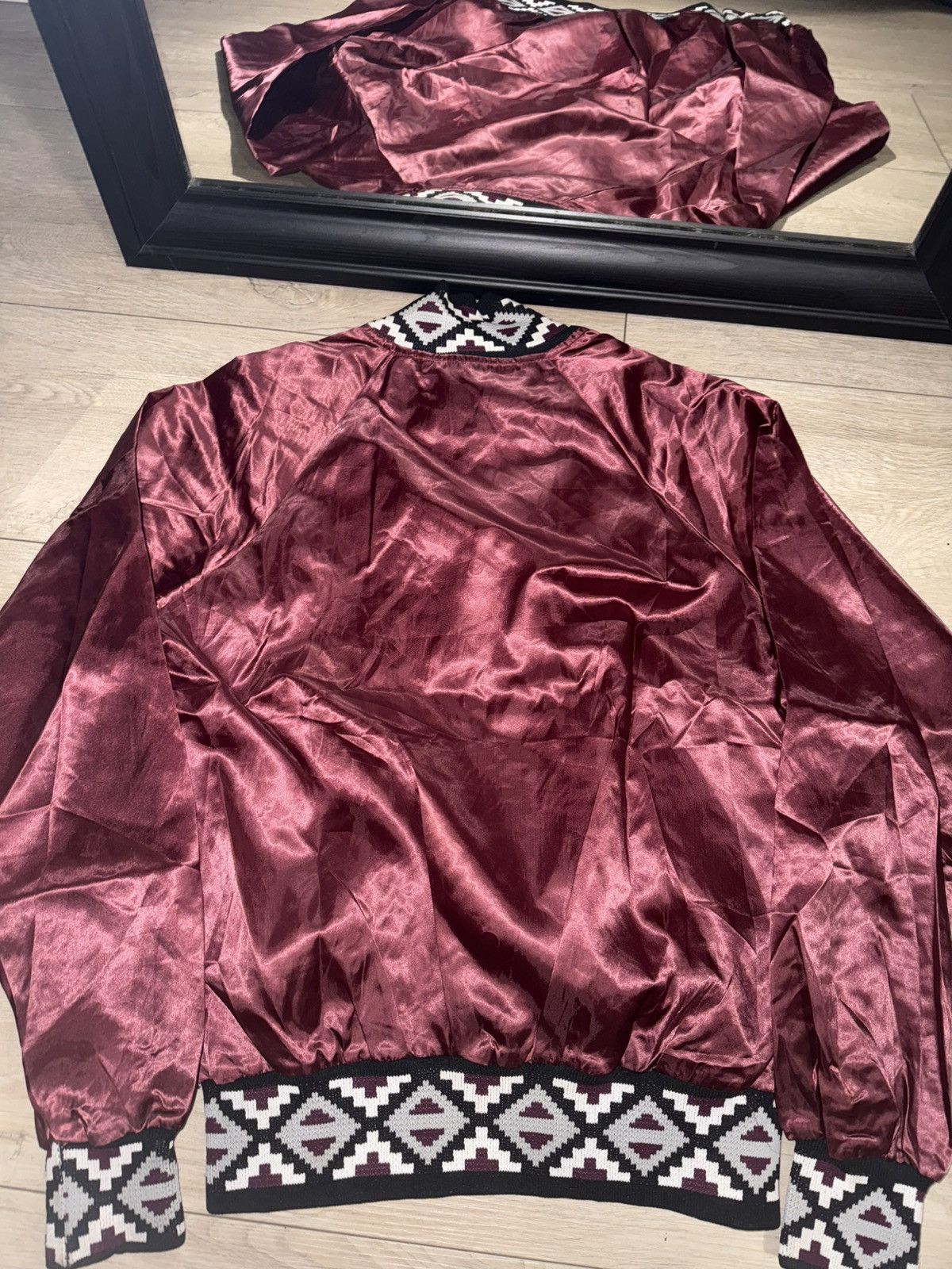 Vintage Rare Vintage / Y2K 1990s Aztec Jacket Size US M / EU 48-50 / 2 - 2 Thumbnail