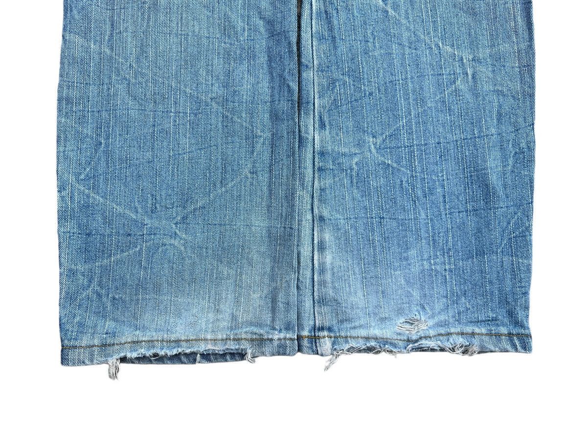 Japanese Brand Japanese Brand Double Waist Denim Jeans 34x32.5 Size US 34 / EU 50 - 6 Thumbnail