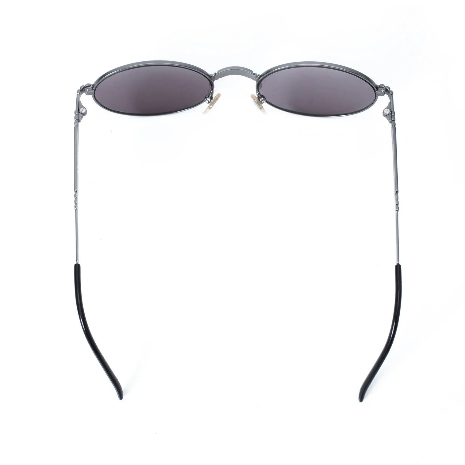 Jean Paul Gaultier Digital Font Oval Sunglasses in Blue Size ONE SIZE - 9 Thumbnail