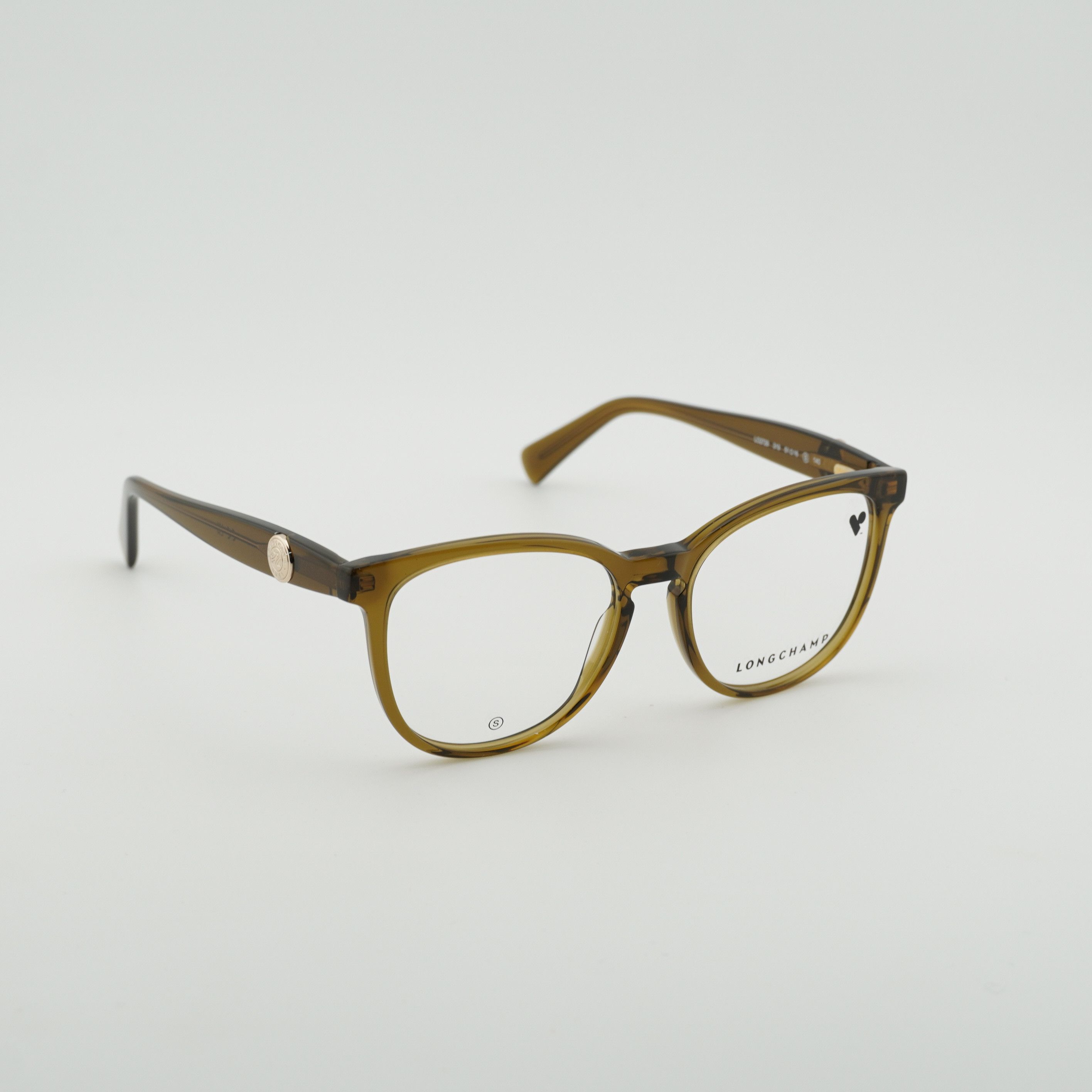 Longchamp Longchamp LO2729 319 Eyeglasses Khaki 51mm Square Frame Size ONE SIZE - 6 Thumbnail