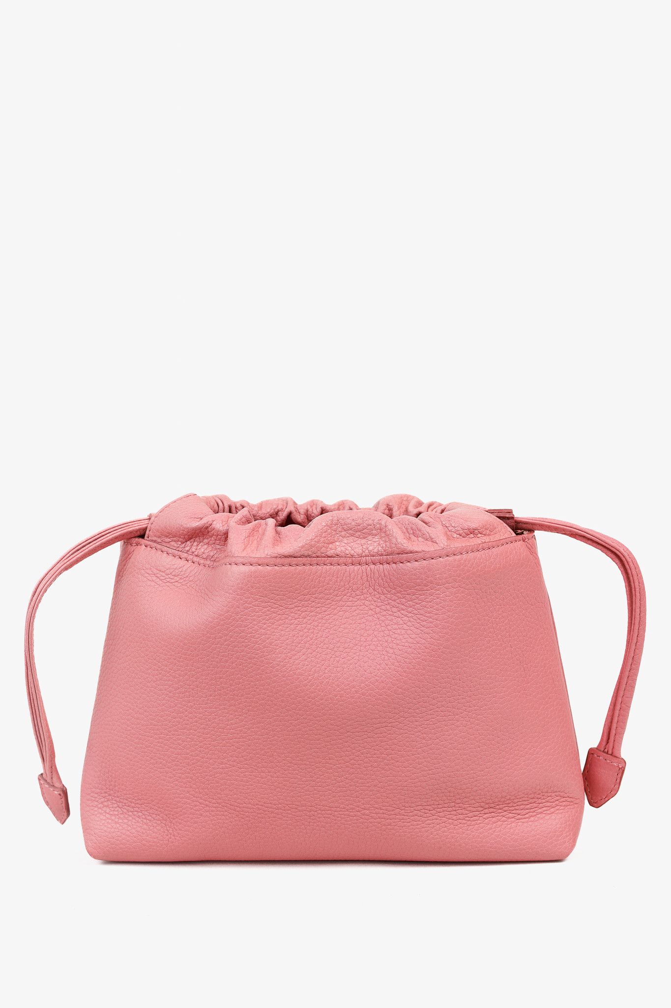Burberry Burberry Pink Leather Drawstring Travel Pouch Size ONE SIZE - 4 Thumbnail