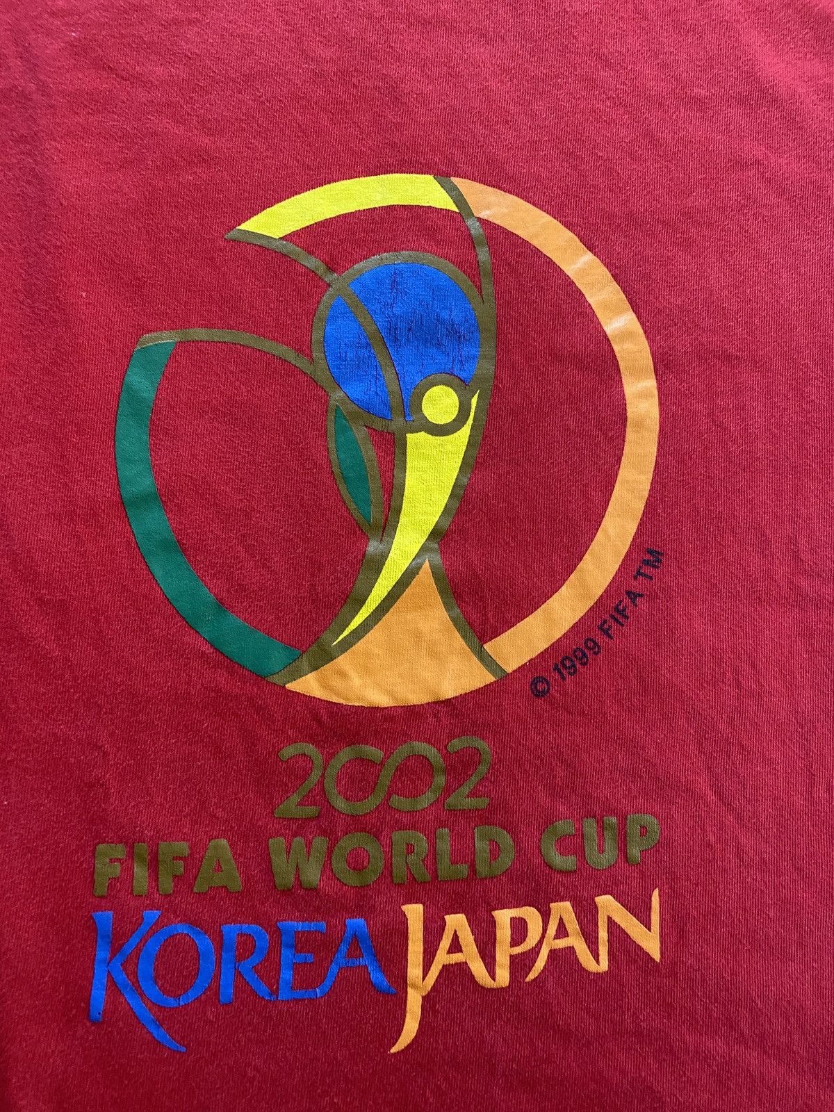 Vintage Vintage ‘99 2002 World Cup Korea Japan Union Jack Tee Size US S / EU 44-46 / 1 - 3 Thumbnail