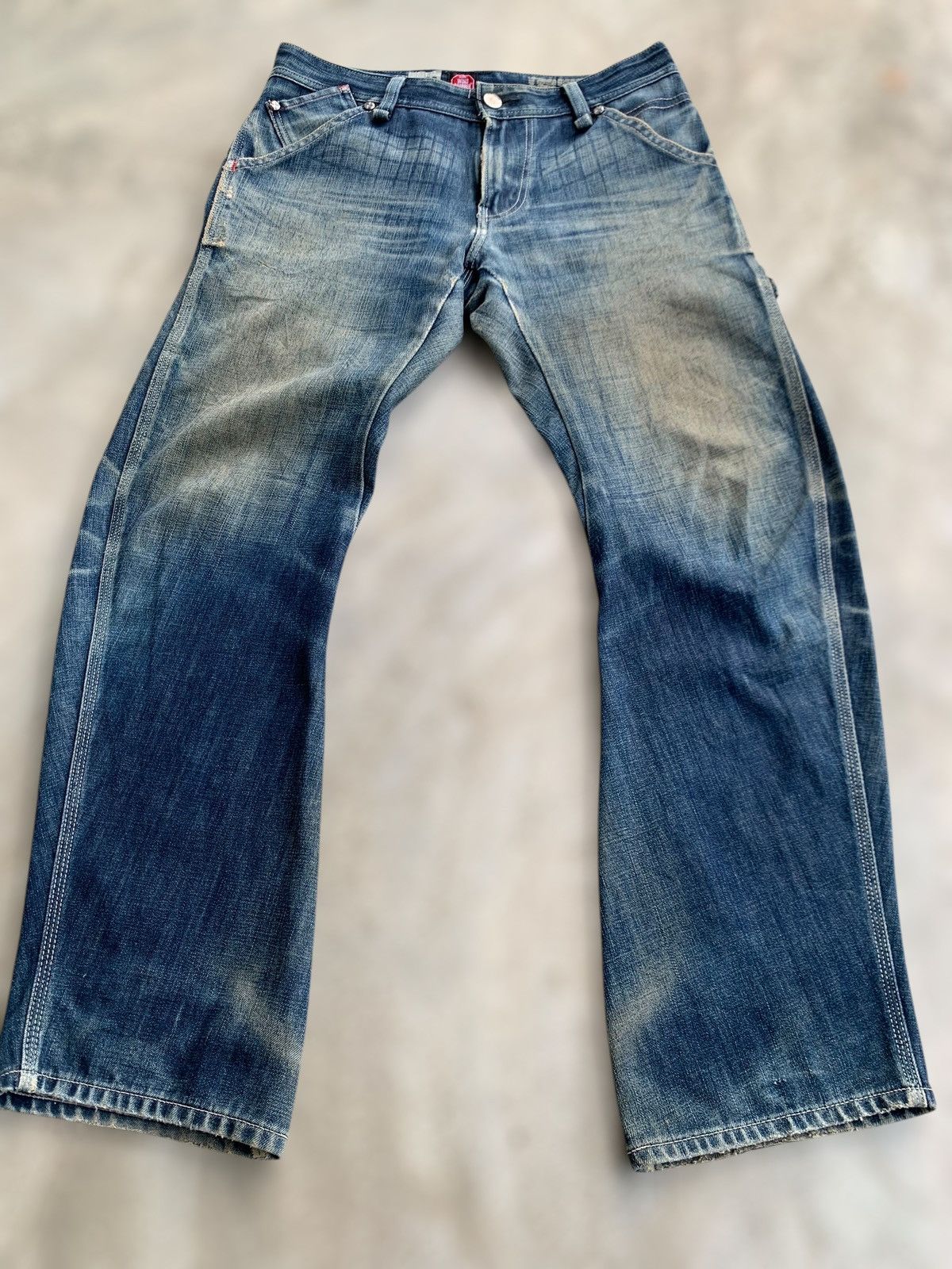 Designer × Edwin Go Wind Stopper Denim Rare Design By Edwin Size US 32 / EU 48 - 2 Thumbnail