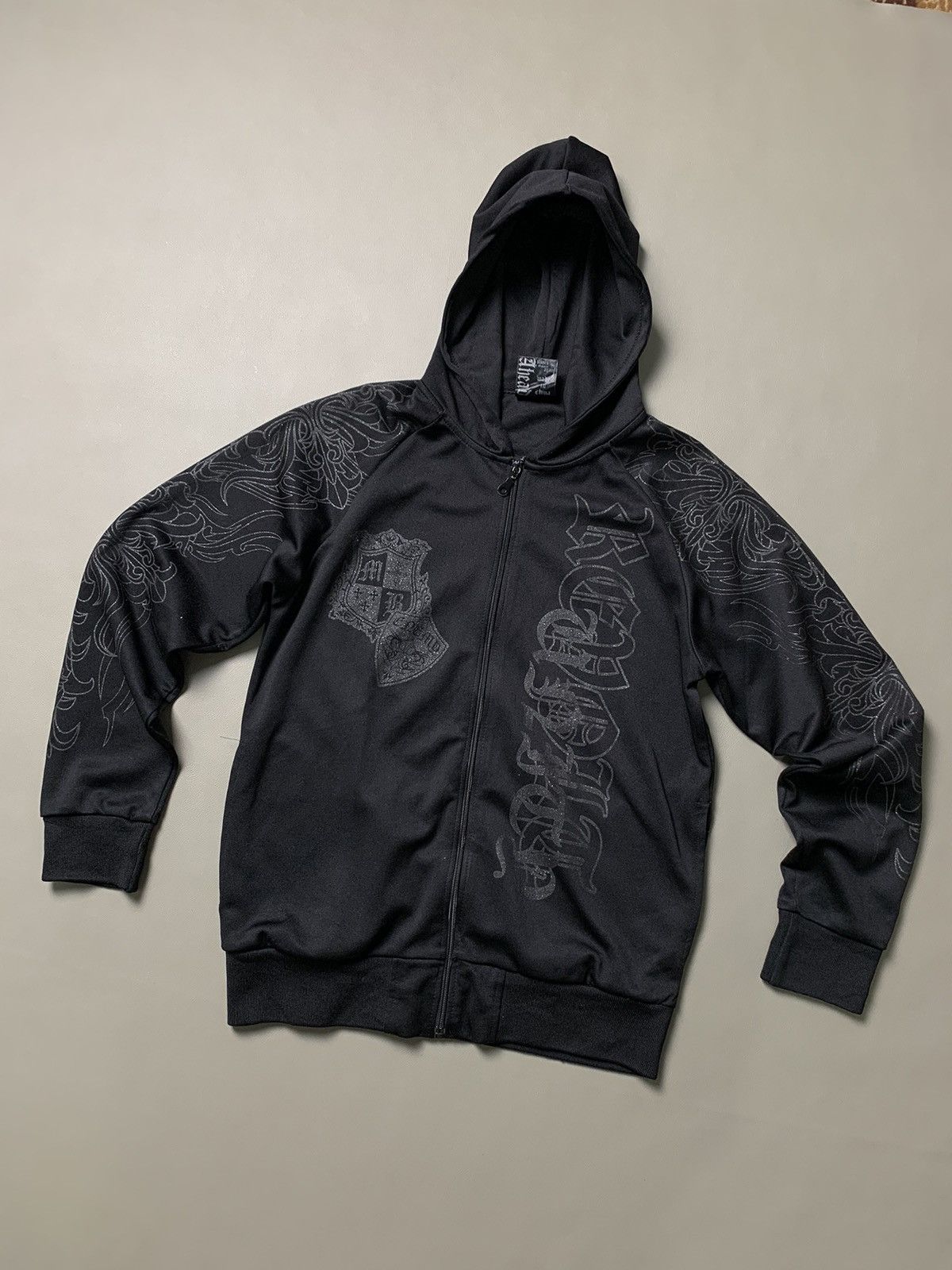 14th Addiction × KMRii × Yasuyuki Ishii Clash Ahead Gothic Tribal Zip Hoodie Size US L / EU 52-54 / 3 - 2 Thumbnail