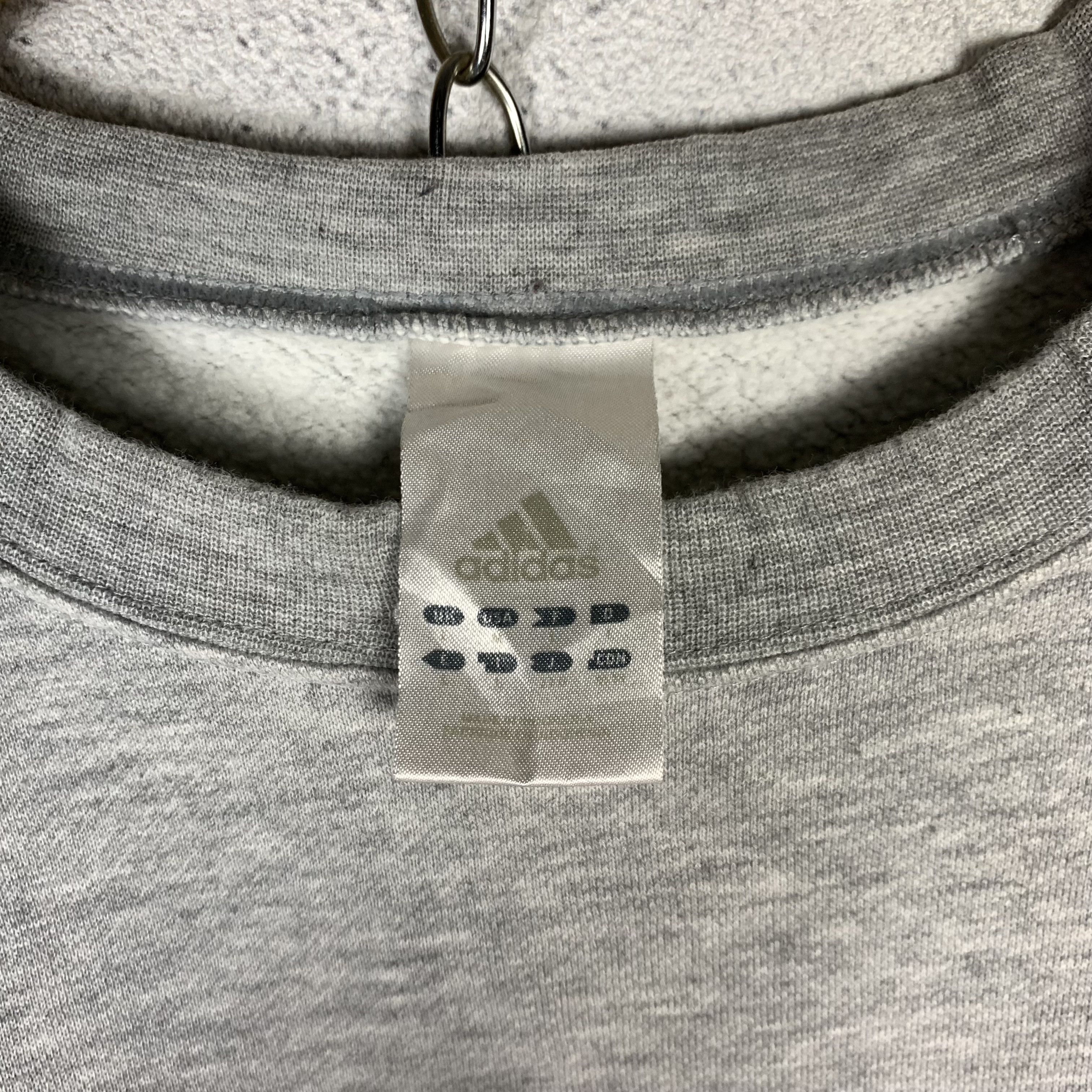 Adidas Adidas Y2K Neck Logo Sweatshirt Crewneck Size US M / EU 48-50 / 2 - 6 Thumbnail