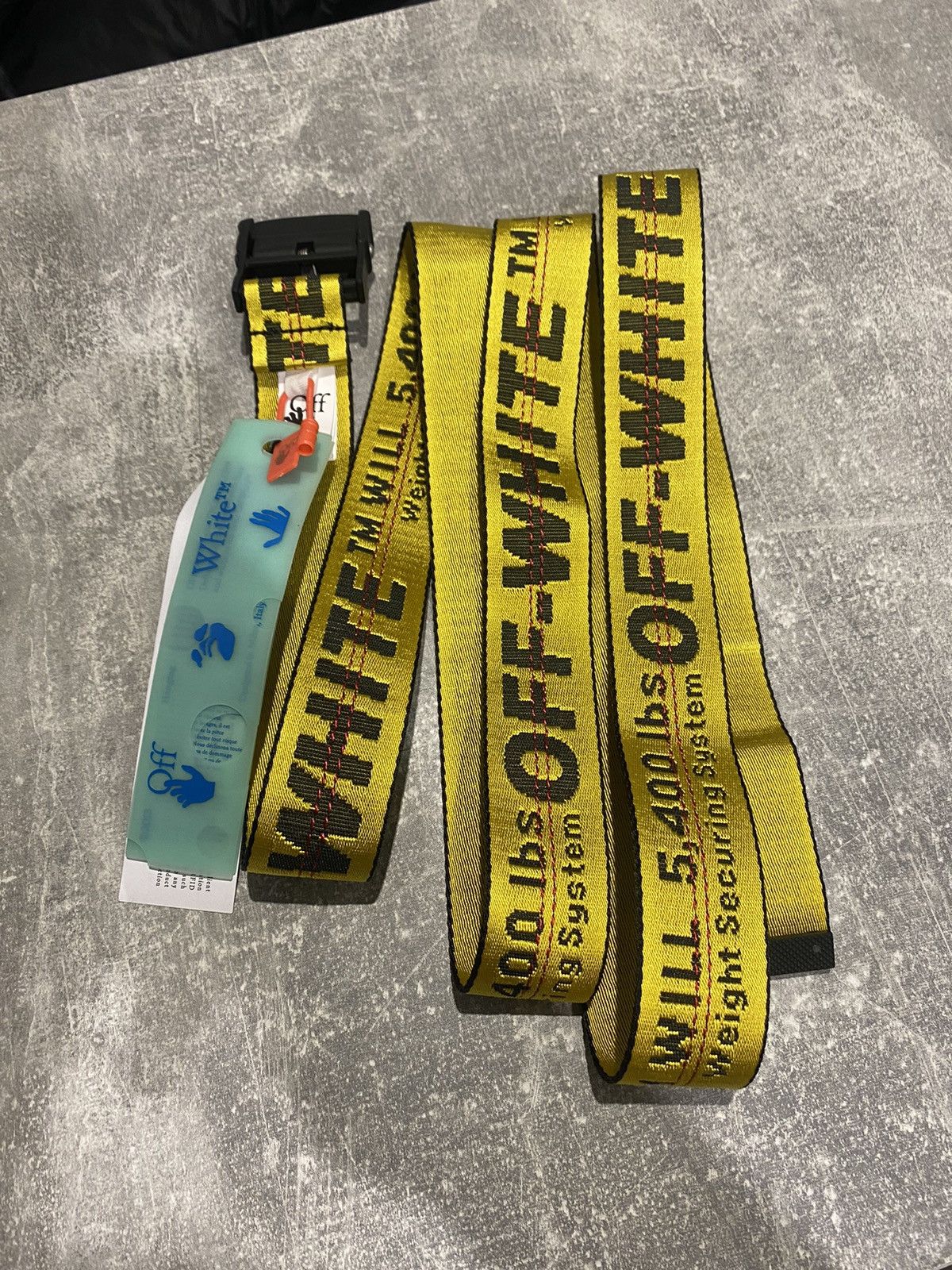 Off white belt sizing hotsell