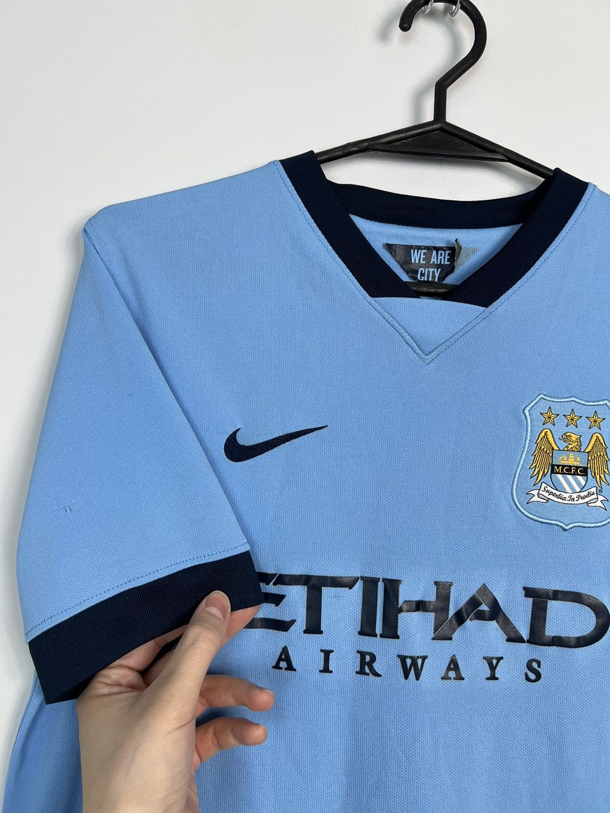 Nike Nike Manchester City Soccer Jersey Size US S / EU 44-46 / 1 - 4 Thumbnail