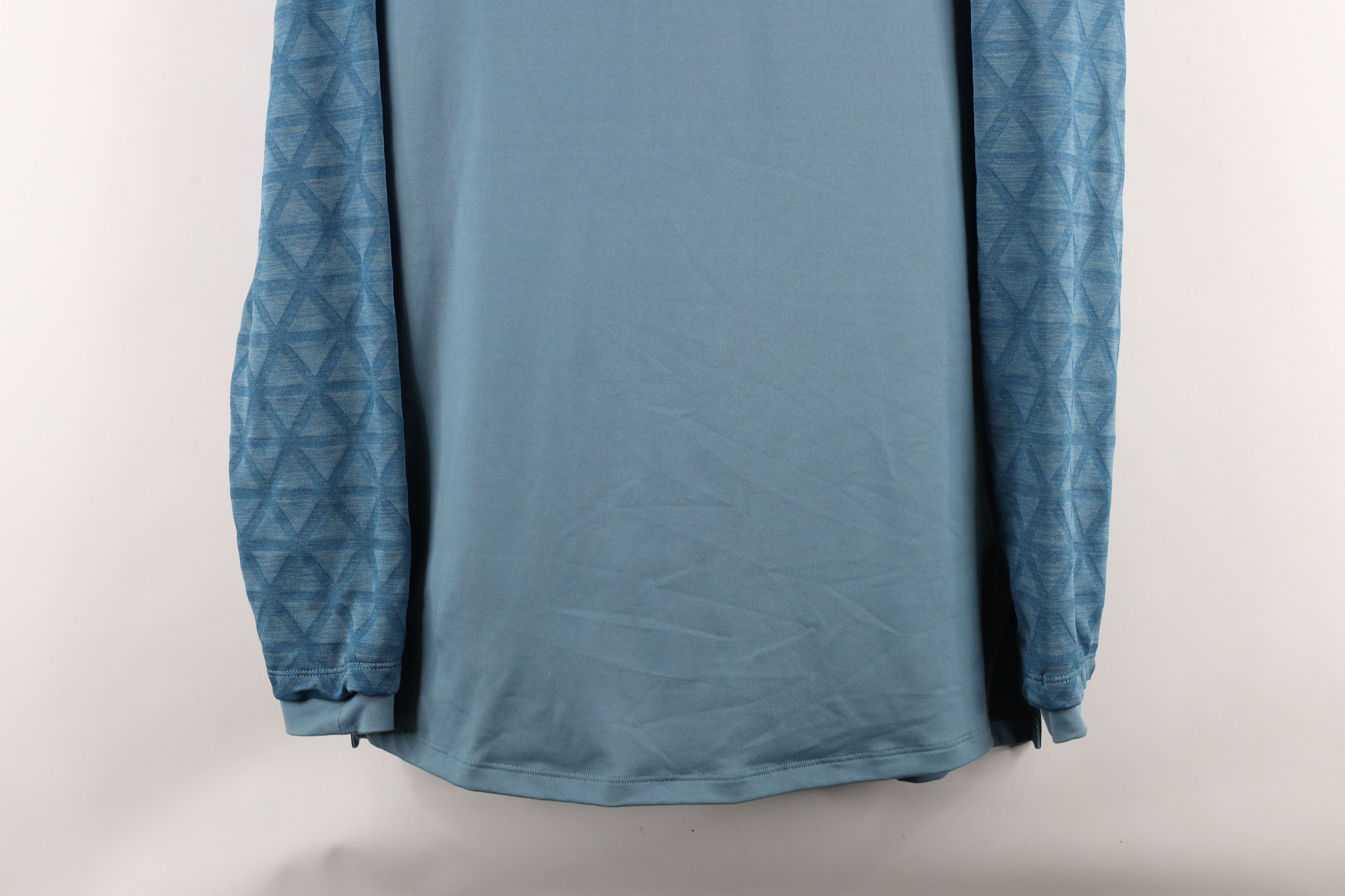 Nike × Vintage Nike Pro Long Sleeve Training Gym Running T-Shirt Blue Size US M / EU 48-50 / 2 - 3 Thumbnail