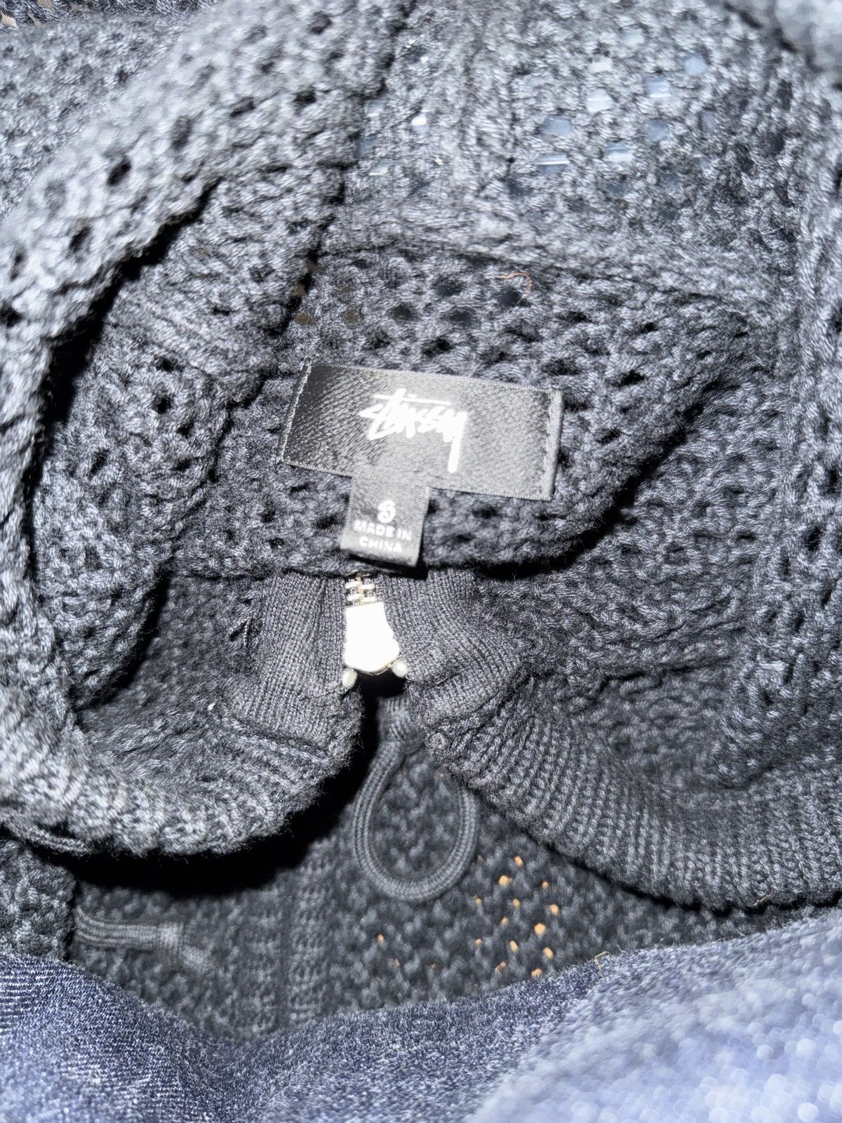 Stussy Stussy beach knit zip hoodie black size S Size US S / EU 44-46 / 1 - 4 Thumbnail