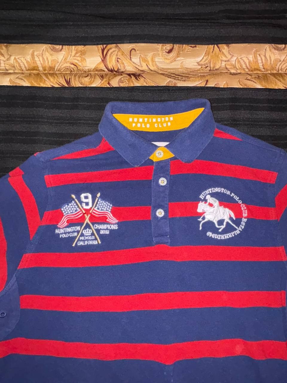 Huntington Huntington Polo Club Champions 2012 California N9 Polo Shirt Size US L / EU 52-54 / 3 - 15 Thumbnail