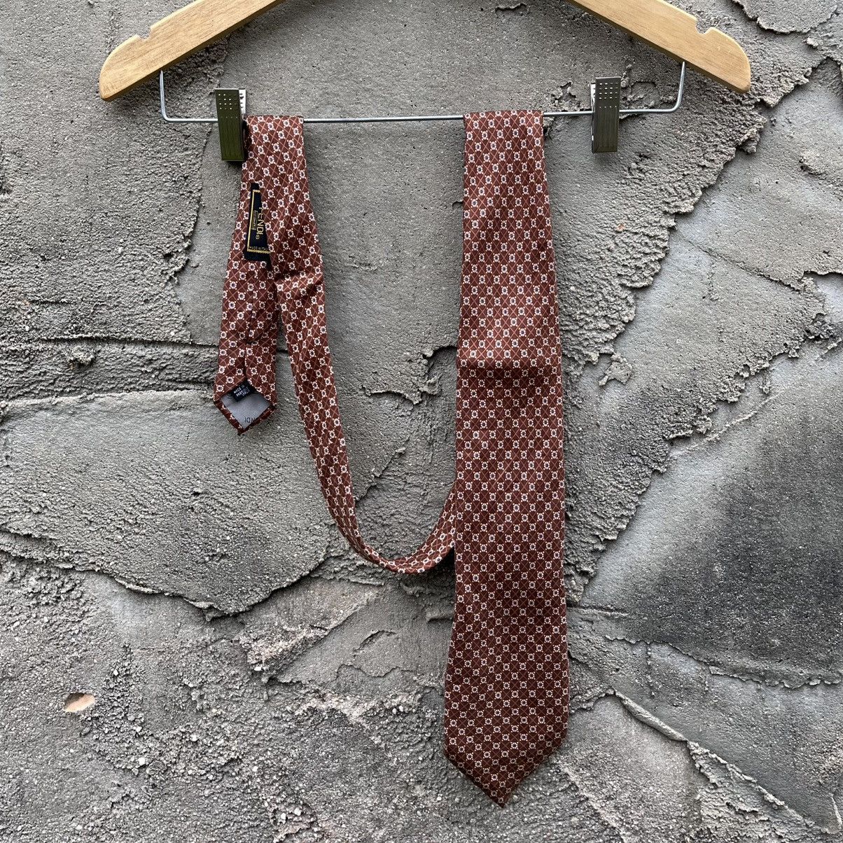 Fendi Fendi vintage silk tie Size ONE SIZE - 7 Thumbnail