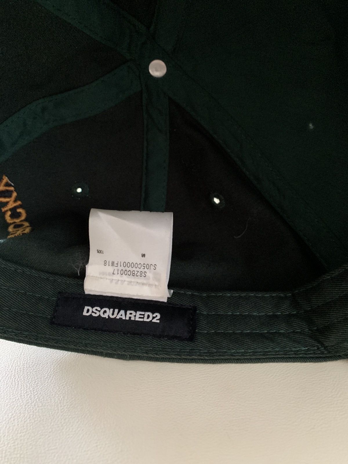 Dsquared2 FW18 DSQUARED2 1995 Hat Distressed Size ONE SIZE - 5 Thumbnail