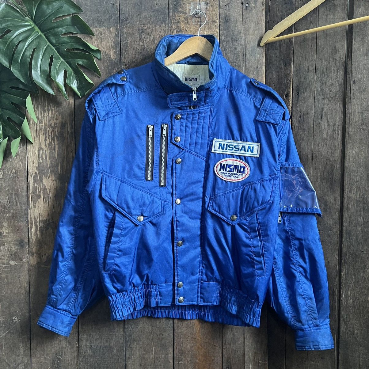 Vintage Vintage 90’s Nismo Racing Team Bomber Jacket Size US L / EU 52-54 / 3 - 1 Thumbnail