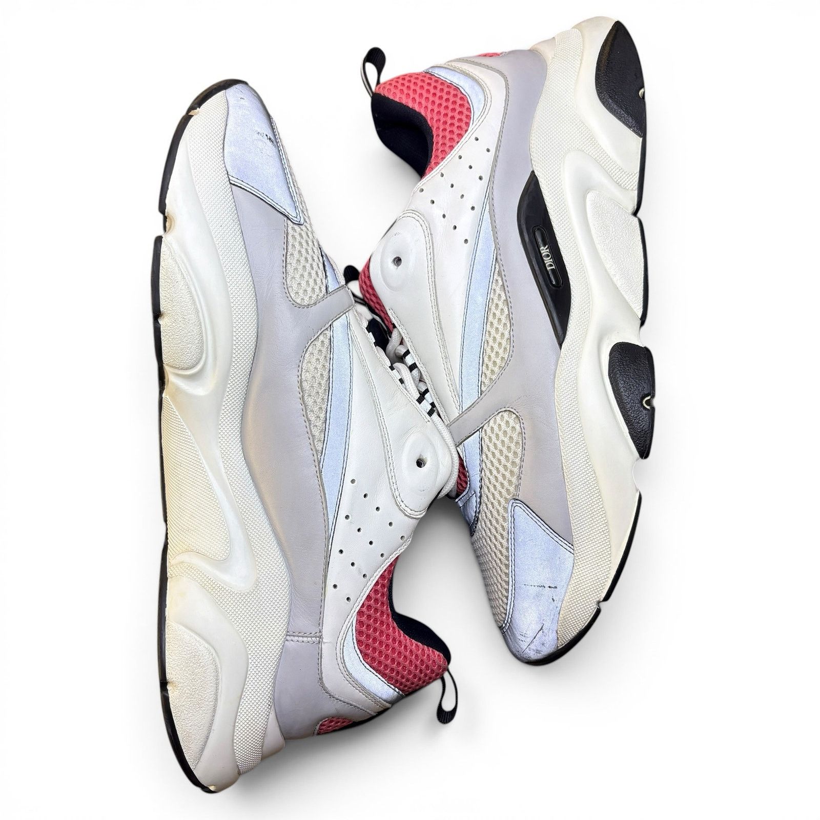 Dior Dior B22 Low Top Pink / White Sneakers | Size 46 (13US) Size US 13 / EU 46 - 2 Thumbnail