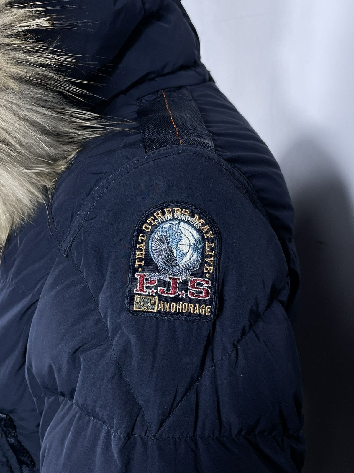 Parajumpers Parajumpers Navy Jacket Coat Outdoor Gorpcore Winter Warm Size S / US 4 / IT 40 - 4 Thumbnail