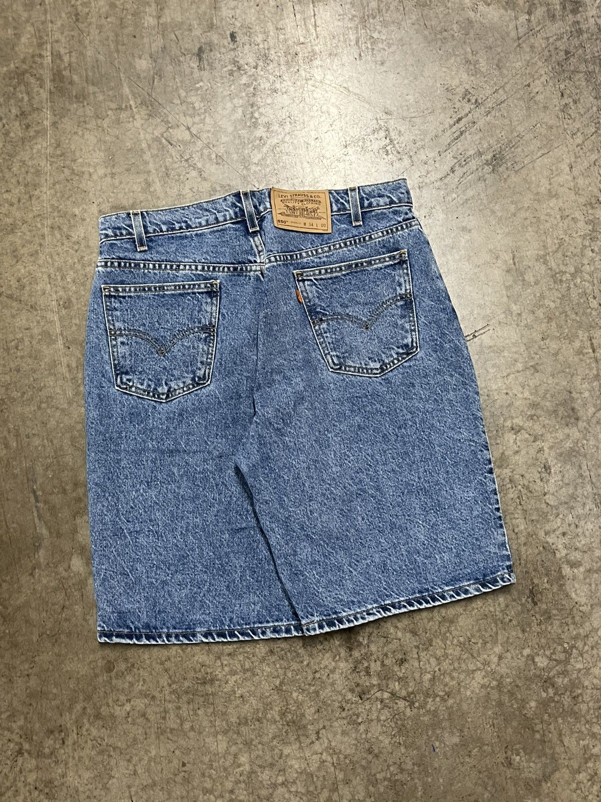 Levi's × Vintage Levi’s orange tab 550s vintage shorts streetwear hype rare Size US 34 / EU 50 - 1 Thumbnail