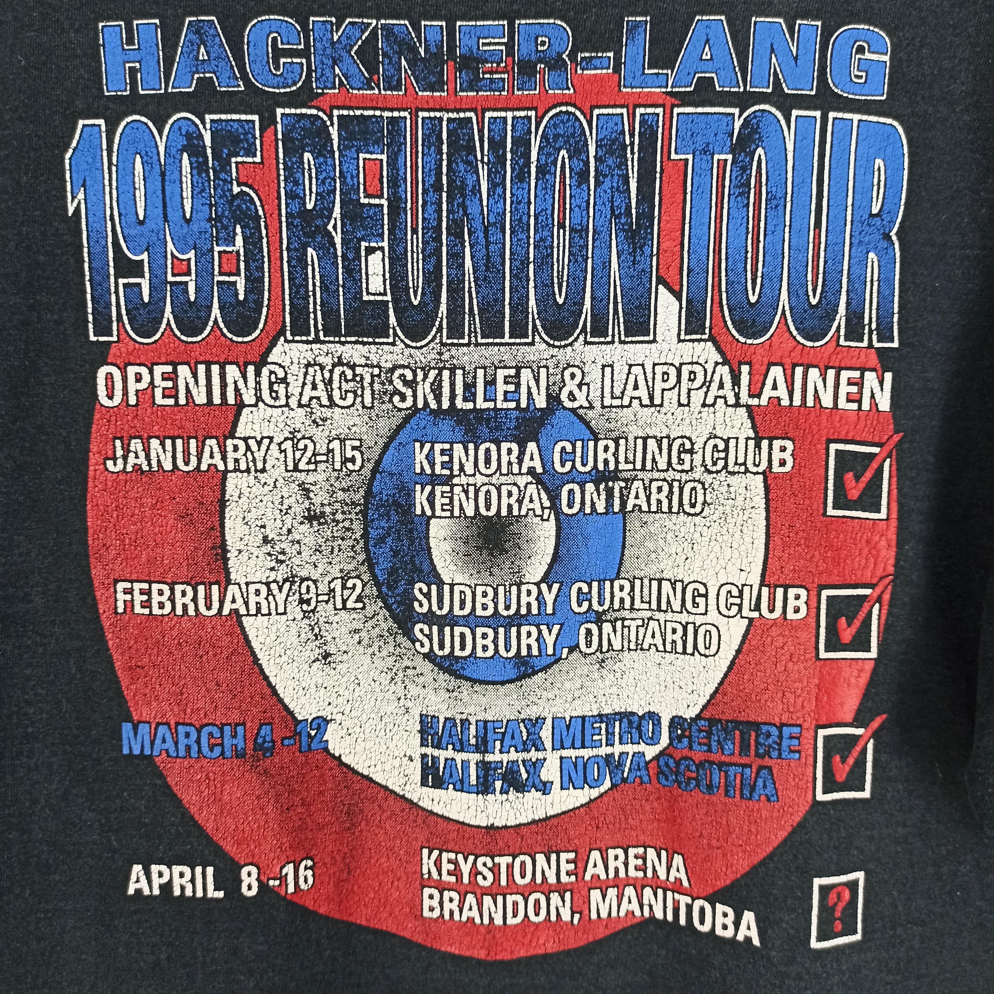 Vintage Vintage Hackner-Lang Northern Ontario Rocks The Brier Tess Size US L / EU 52-54 / 3 - 8 Thumbnail