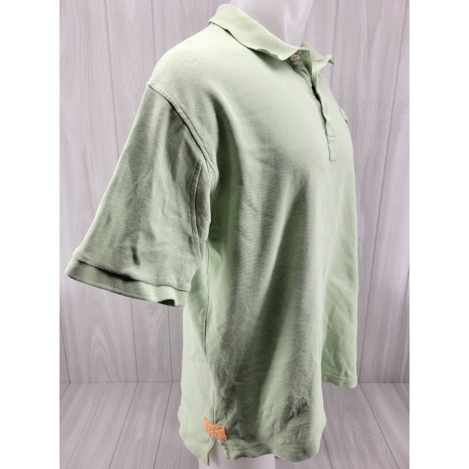 Orvis Orvis Signature Polo Shirt Mens Large Green Short Sleeve Cotton LRG Utility Loop Size US L / EU 52-54 / 3 - 4 Thumbnail