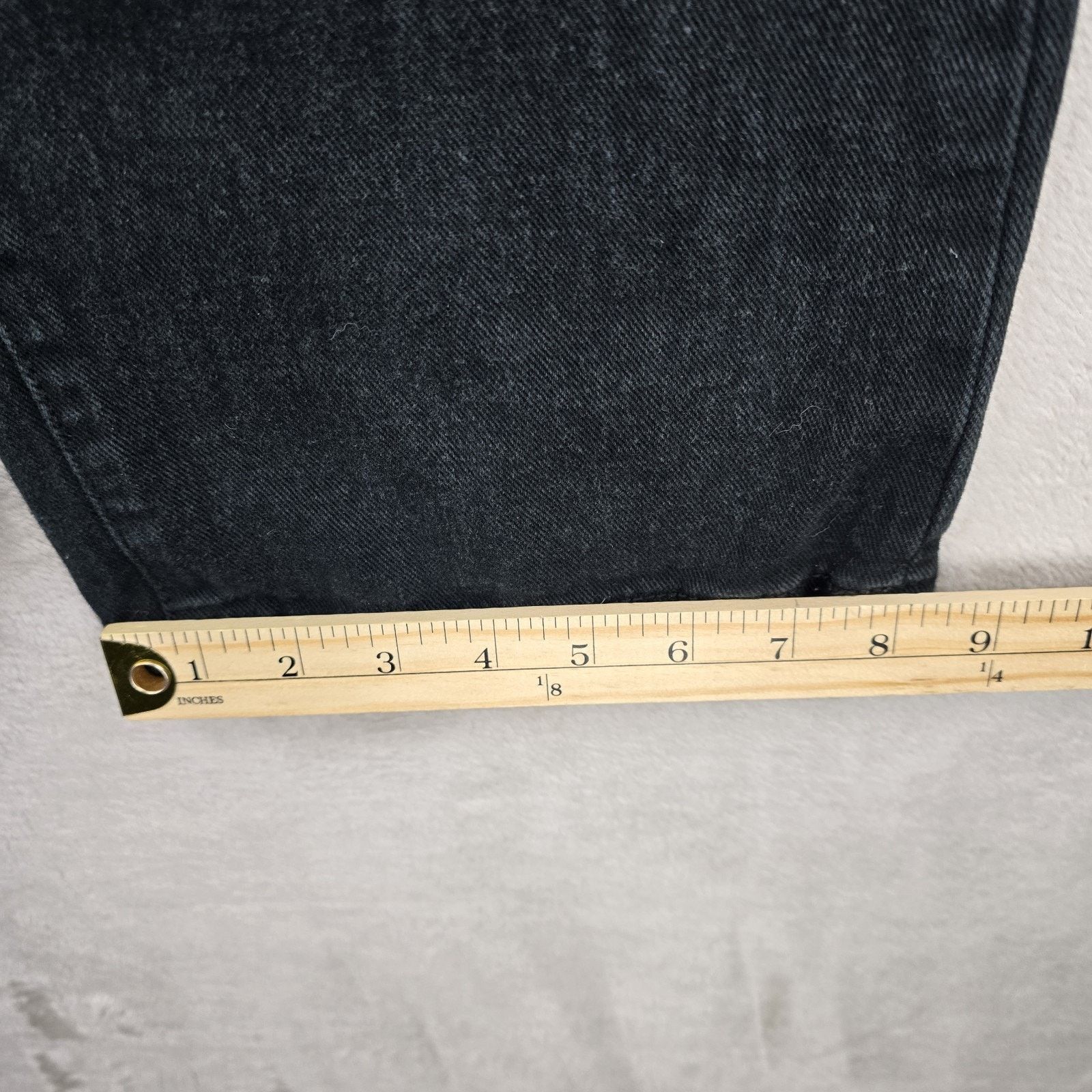 Other Sergio Never Legal Jeans Mens 36x32 Black Grunge Vintage Y2K Size US 36 / EU 52 - 15 Thumbnail