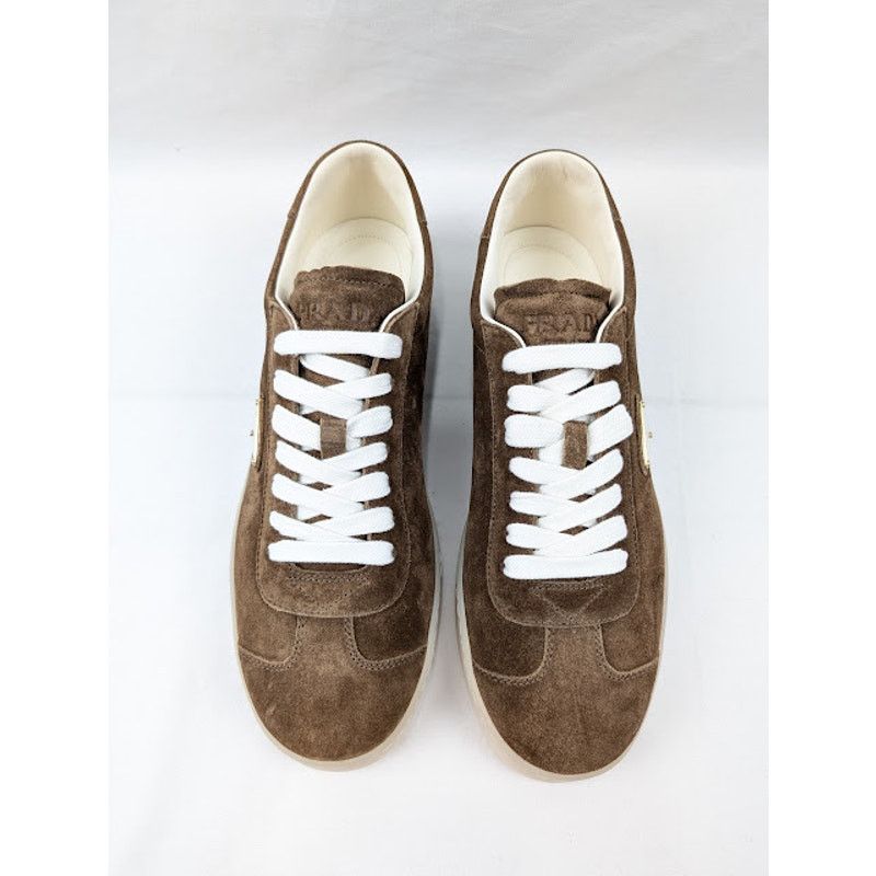 Prada o1rshd1 Low-Top Sneakers in Sigaro Size US 9 / EU 42 - 16 Thumbnail