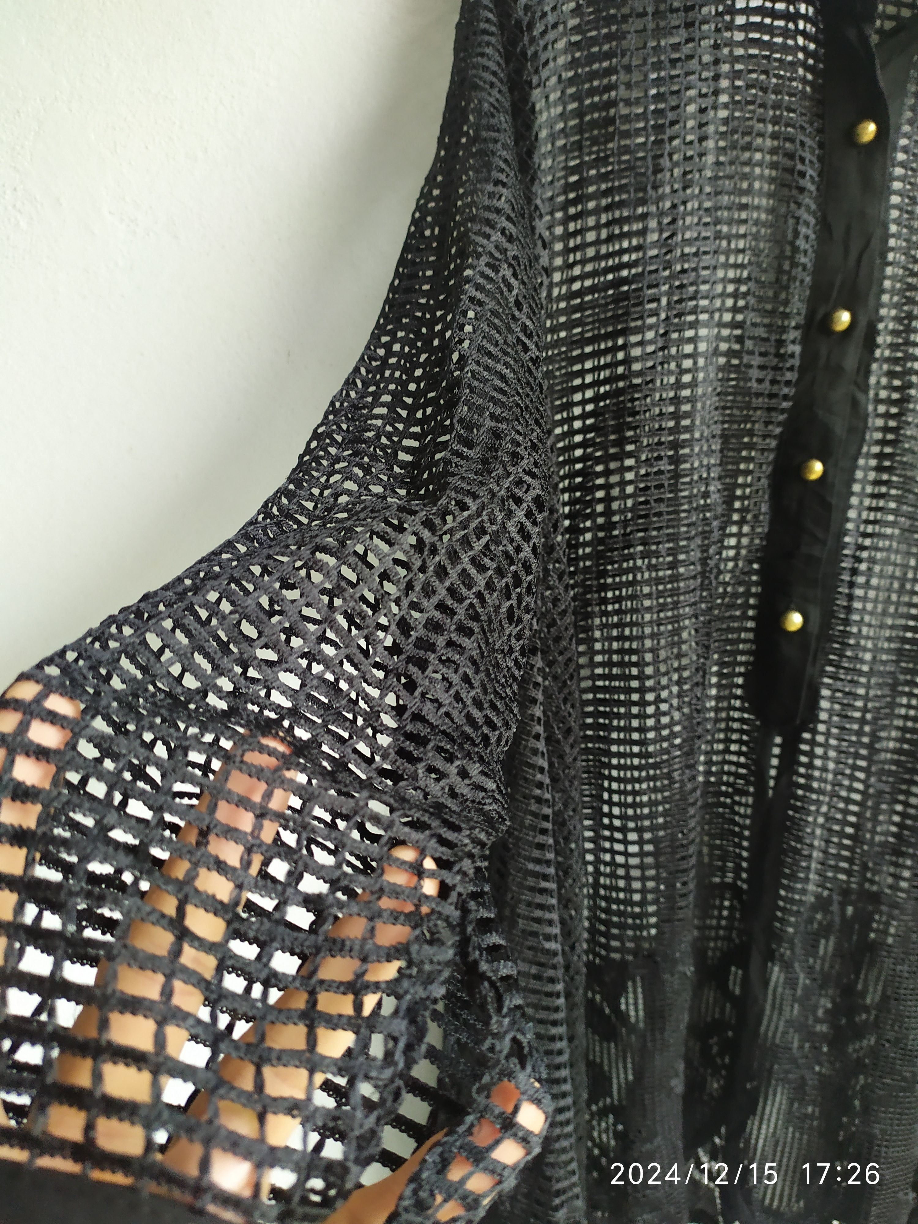 Beauty Beast × If Six Was Nine × Japanese Brand Japanese Black mesh button Size US L / EU 52-54 / 3 - 6 Thumbnail