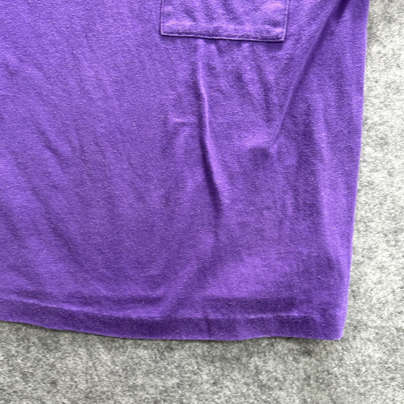 Other VINTAGE Purple Pocket Shirt Mens Large Crewneck Casual Short Sleeve Cotton Tee All Seasons Size US L / EU 52-54 / 3 - 4 Thumbnail