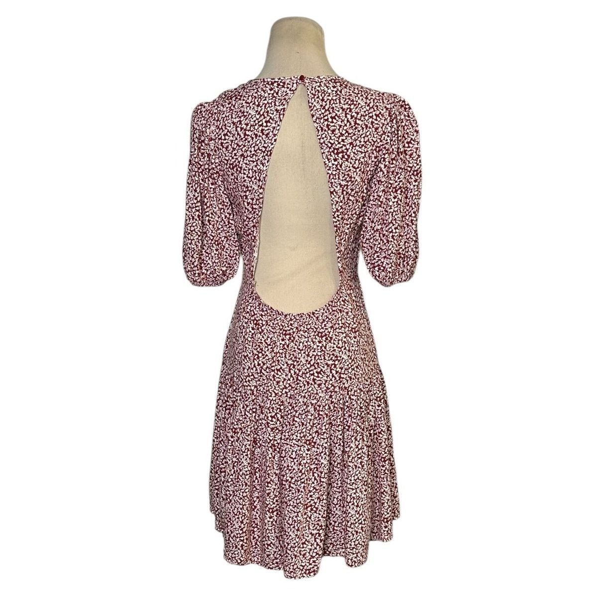 Free People Free People floral open back mini dress size Small Size S / US 4 / IT 40 - 2 Thumbnail