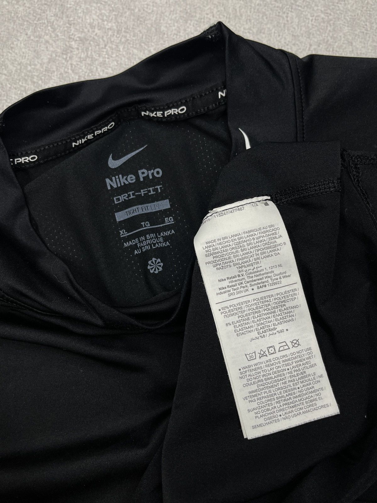 Nike Mens Nike Pro Dri Fit Tight Longsleeve Compression Size US XL / EU 56 / 4 - 10 Thumbnail