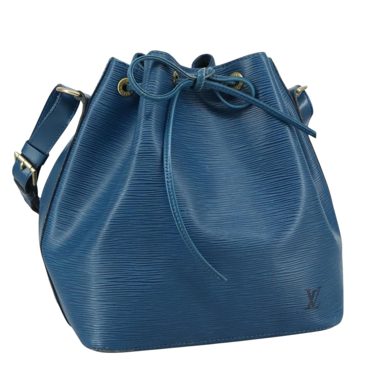 Louis Vuitton Noé Blue Leather Shoulder Bag (Pre-Owned) Size ONE SIZE - 1 Thumbnail