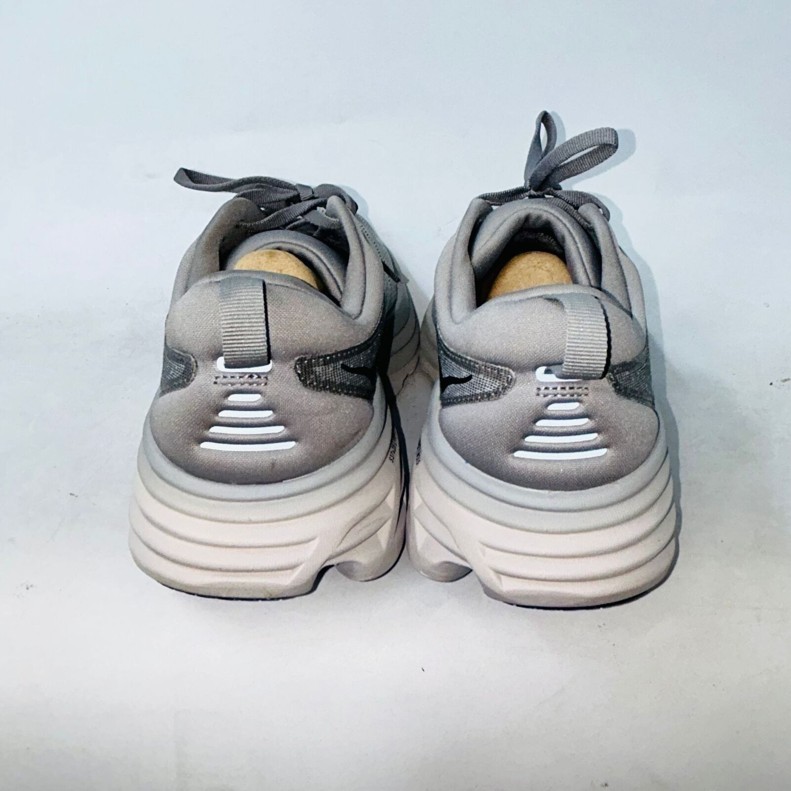 Hoka HOKA MENS BONDI 8 "SHARKSKIN" LIGHT RUNNING SHOES SIZE 10D Size US 10 / EU 43 - 3 Thumbnail