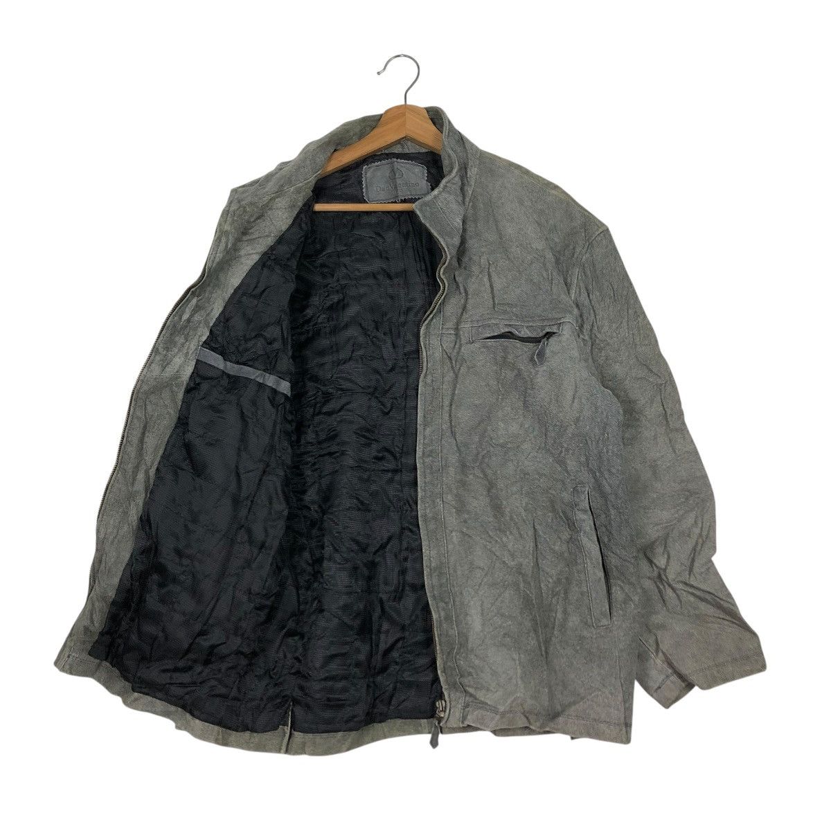 Japanese Brand 🔥VINTAGE BOMBER LEATHER JACKET BIKER DAN VALENTINO PARIS Size US L / EU 52-54 / 3 - 13 Thumbnail
