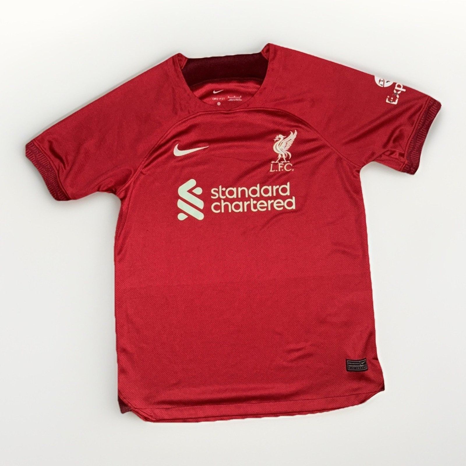 Nike × Vintage Nike Dri-Fit Liverpool LFC Soccer Jersey Red M Standard Size US M / EU 48-50 / 2 - 1 Thumbnail
