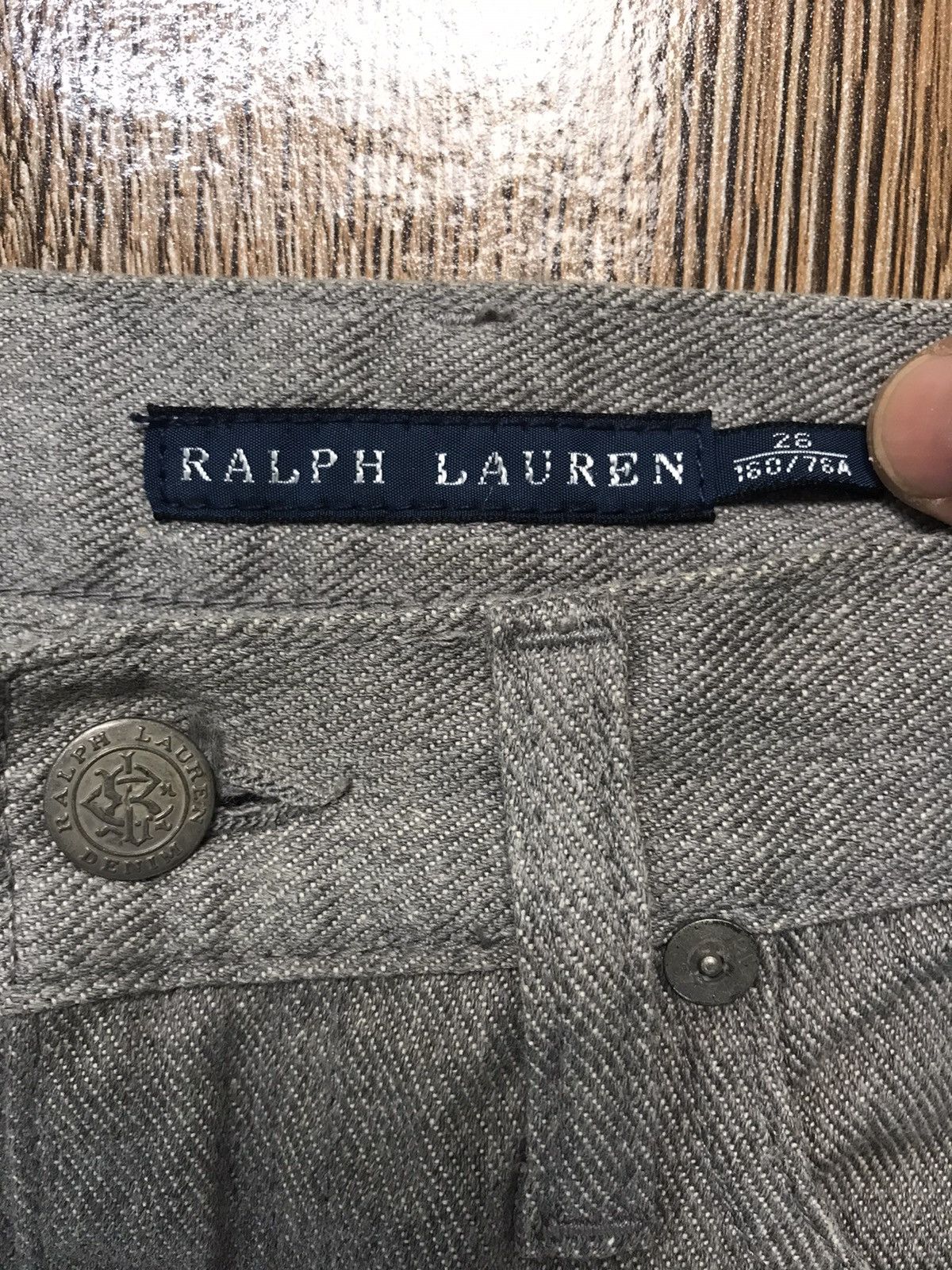 Polo Ralph Lauren × RRL Ralph Lauren × Ralph Lauren Ralph Lauren Decorative Chain At Waist Denim Skirt Size 30" / US 8 / IT 44 - 7 Thumbnail