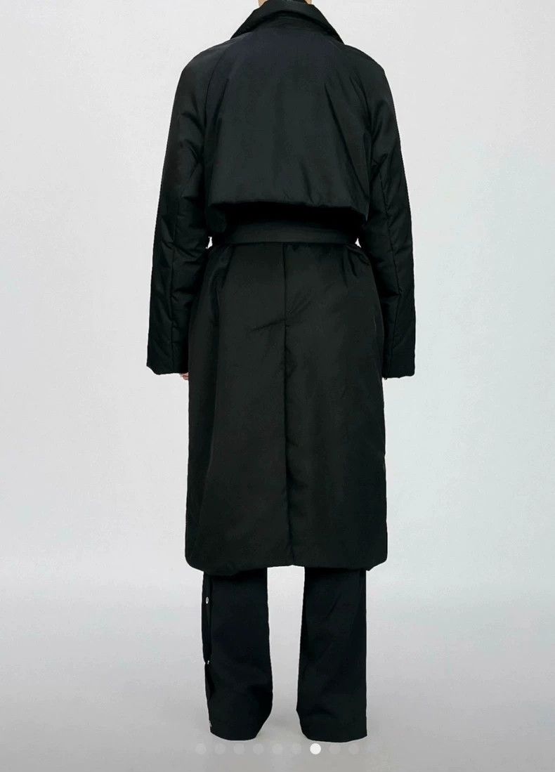 Song For The Mute Song For The Mute Black cotton coat Size L / US 10 / IT 46 - 7 Thumbnail