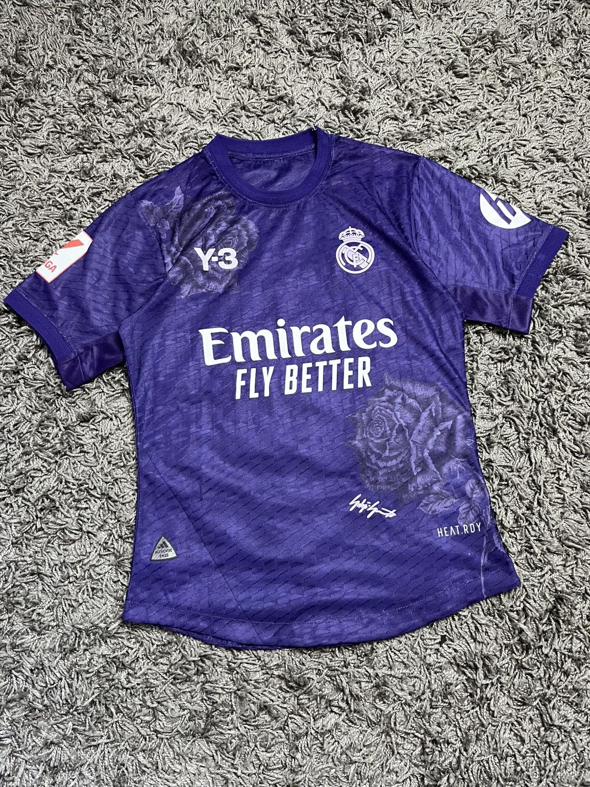 Adidas Real Madrid x Adidas Y-3 2023/24 Fourth Jersey Rodrygo #11 Size US S / EU 44-46 / 1 - 2 Thumbnail