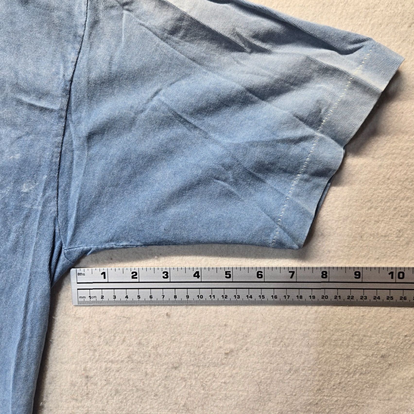 Vintage Virginia VA Embroidered Blue Tee Shirt Short Sleeve Men L Large Size US L / EU 52-54 / 3 - 6 Thumbnail