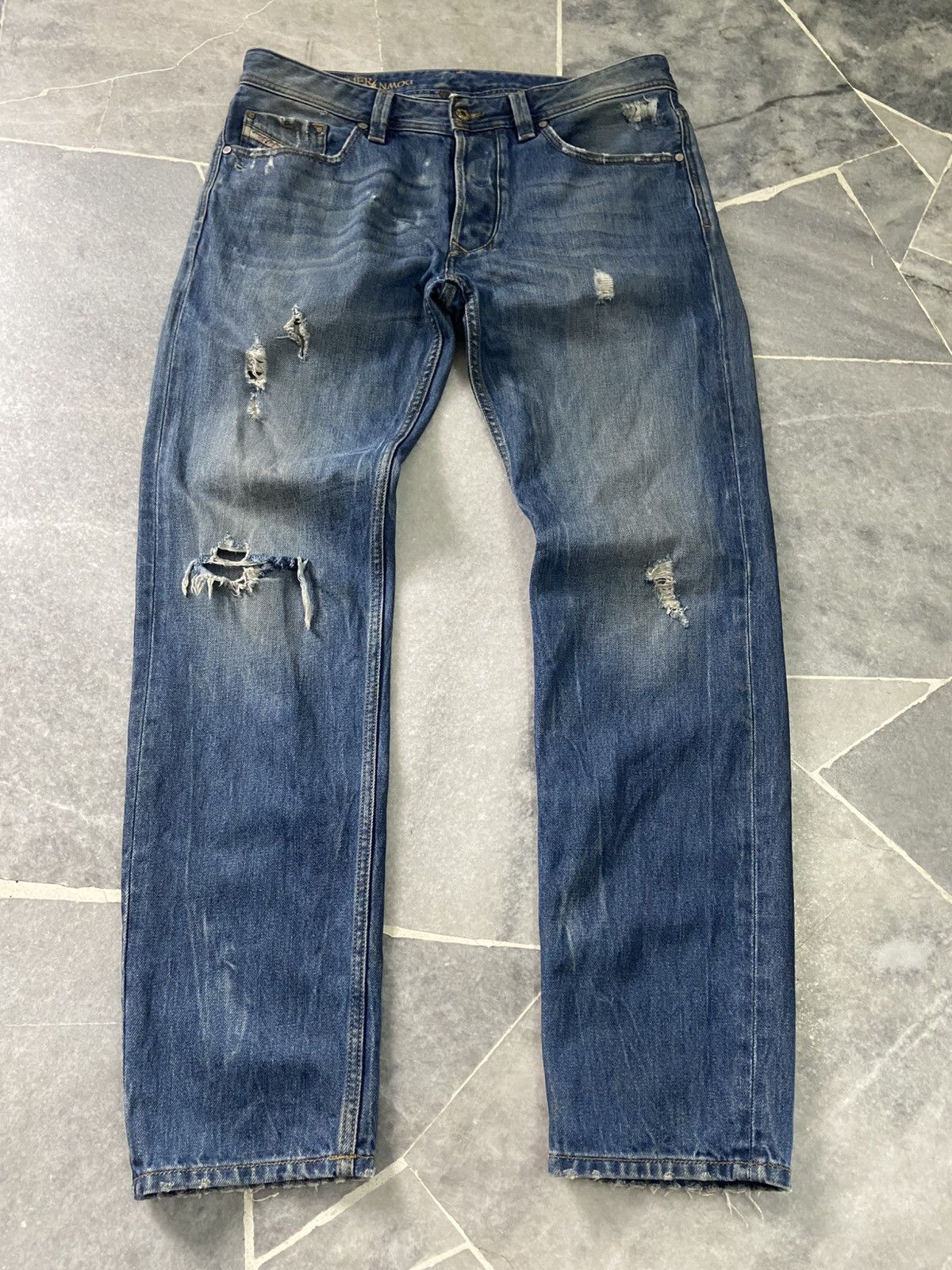 Diesel Diesel Straight-leg jeans Size US 33 - 1 Thumbnail