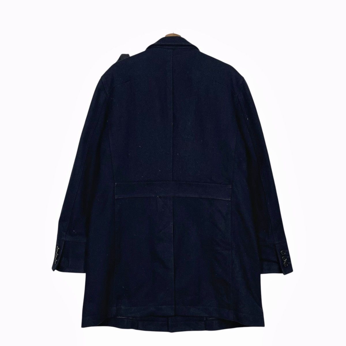 Michel Klein Michel Klein Black Wool Coat Size US M / EU 48-50 / 2 - 7 Thumbnail