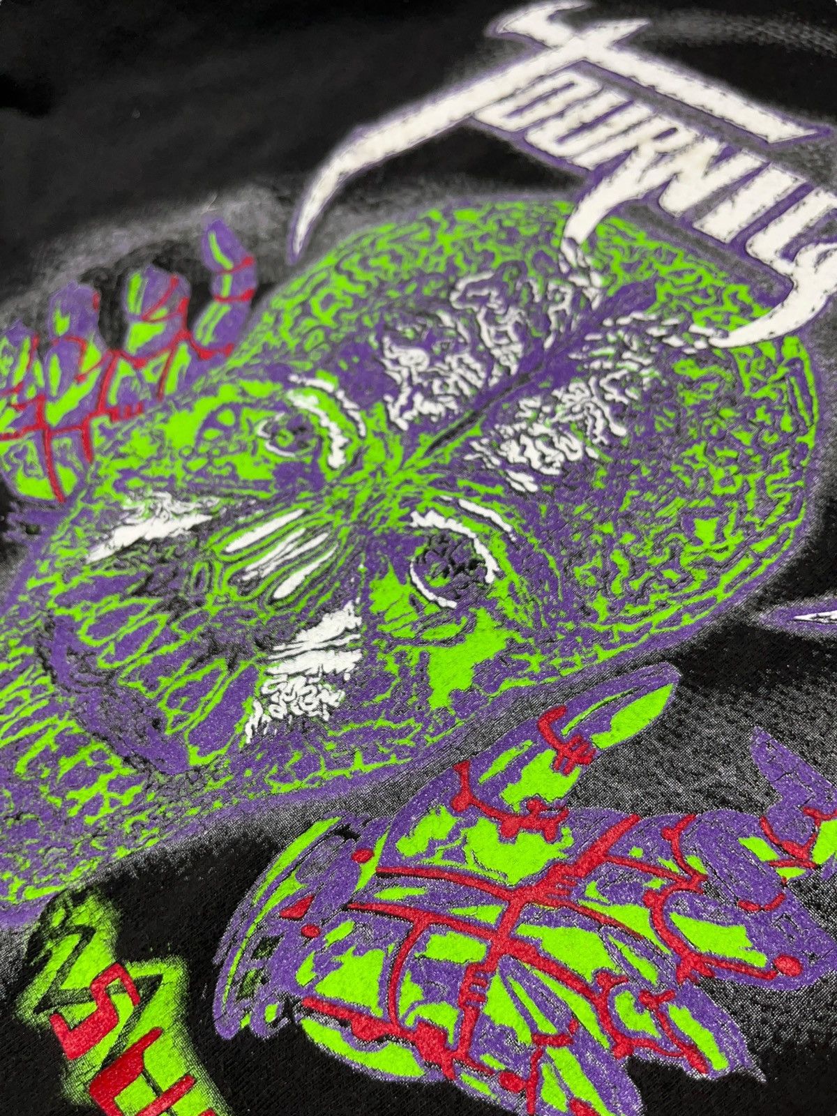 Band Tees × Vintage Vintage 1991 Tourniquet Psycho Christian Metal Band T-shirt Size US XL / EU 56 / 4 - 4 Thumbnail