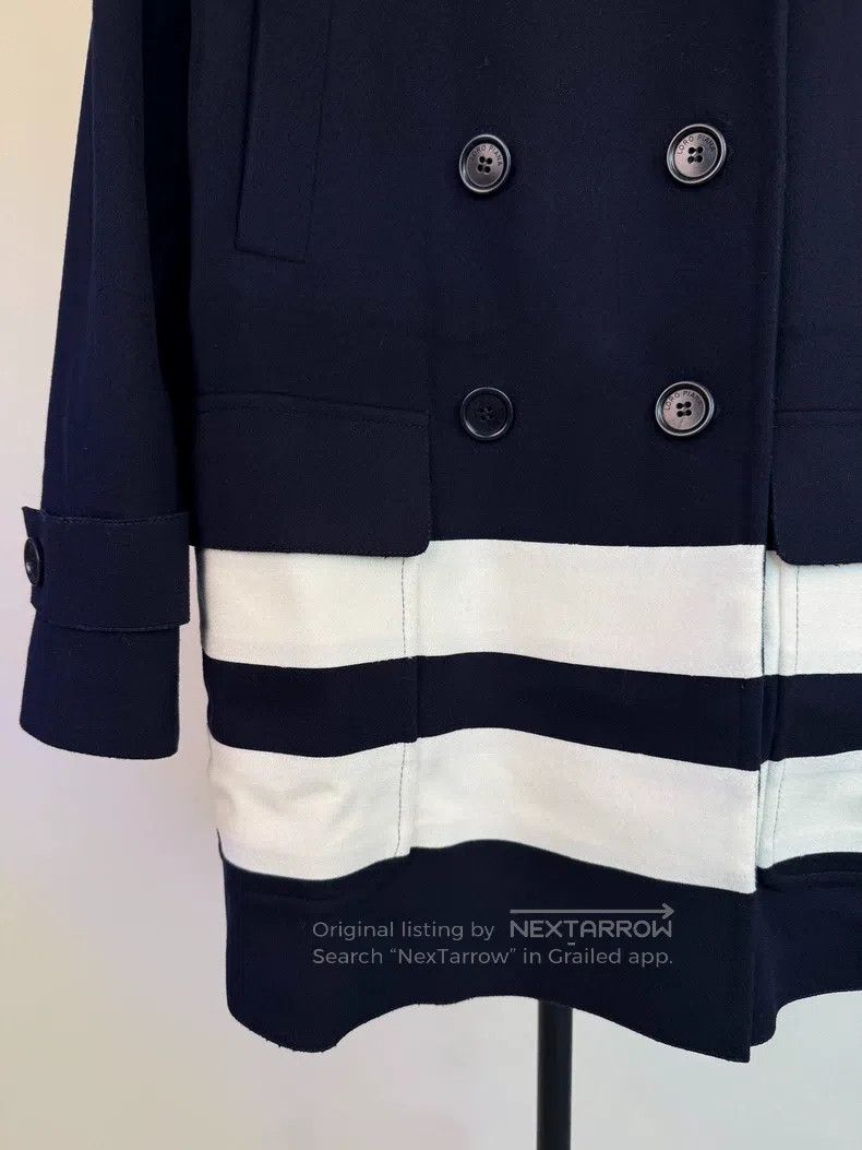 Loro Piana Loro Piana Navy wool coat Size S / US 4 / IT 40 - 3 Thumbnail
