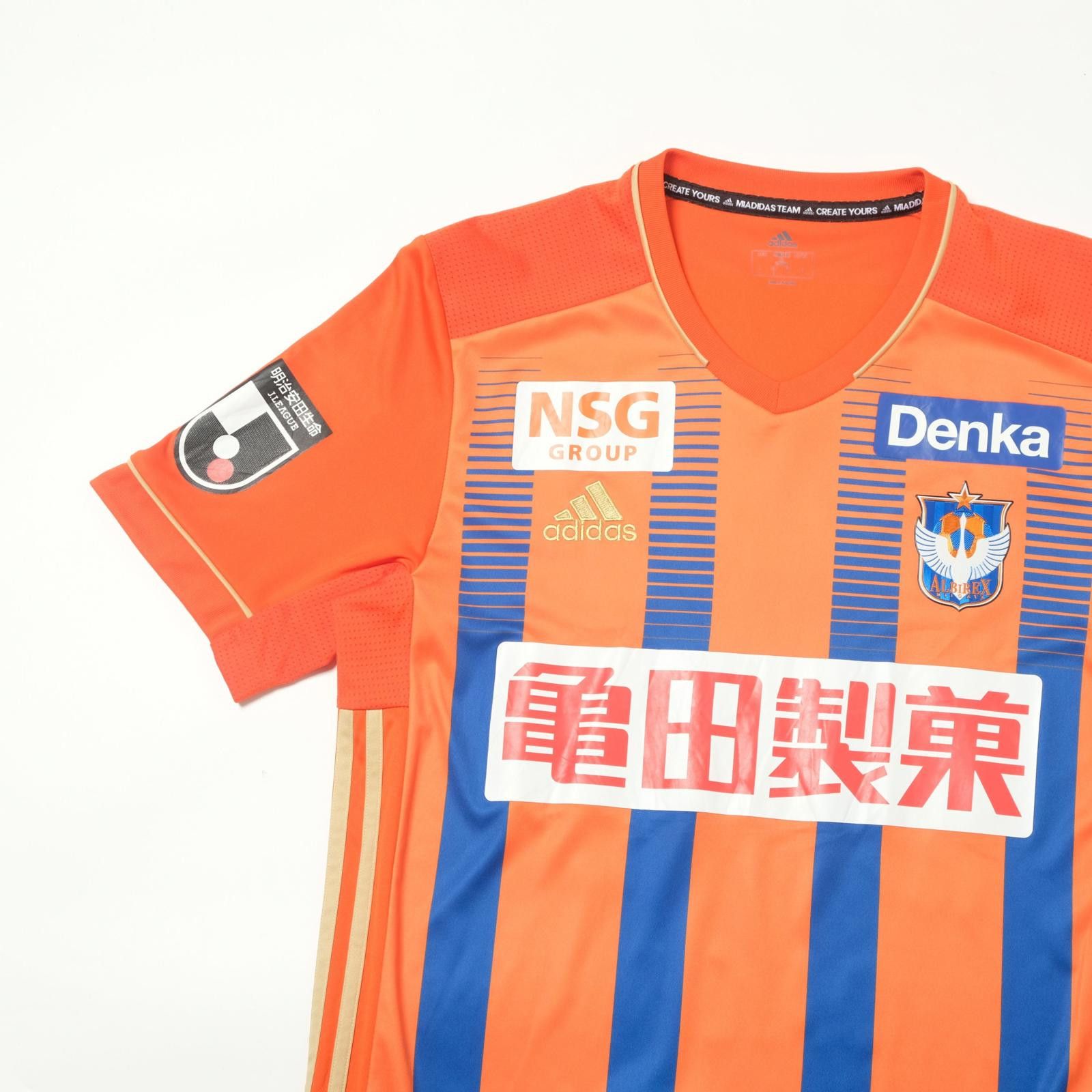 Adidas 2021/22 Albirex Niigata Home Shirt Adidas J-League (M/L) Size US M / EU 48-50 / 2 - 3 Thumbnail