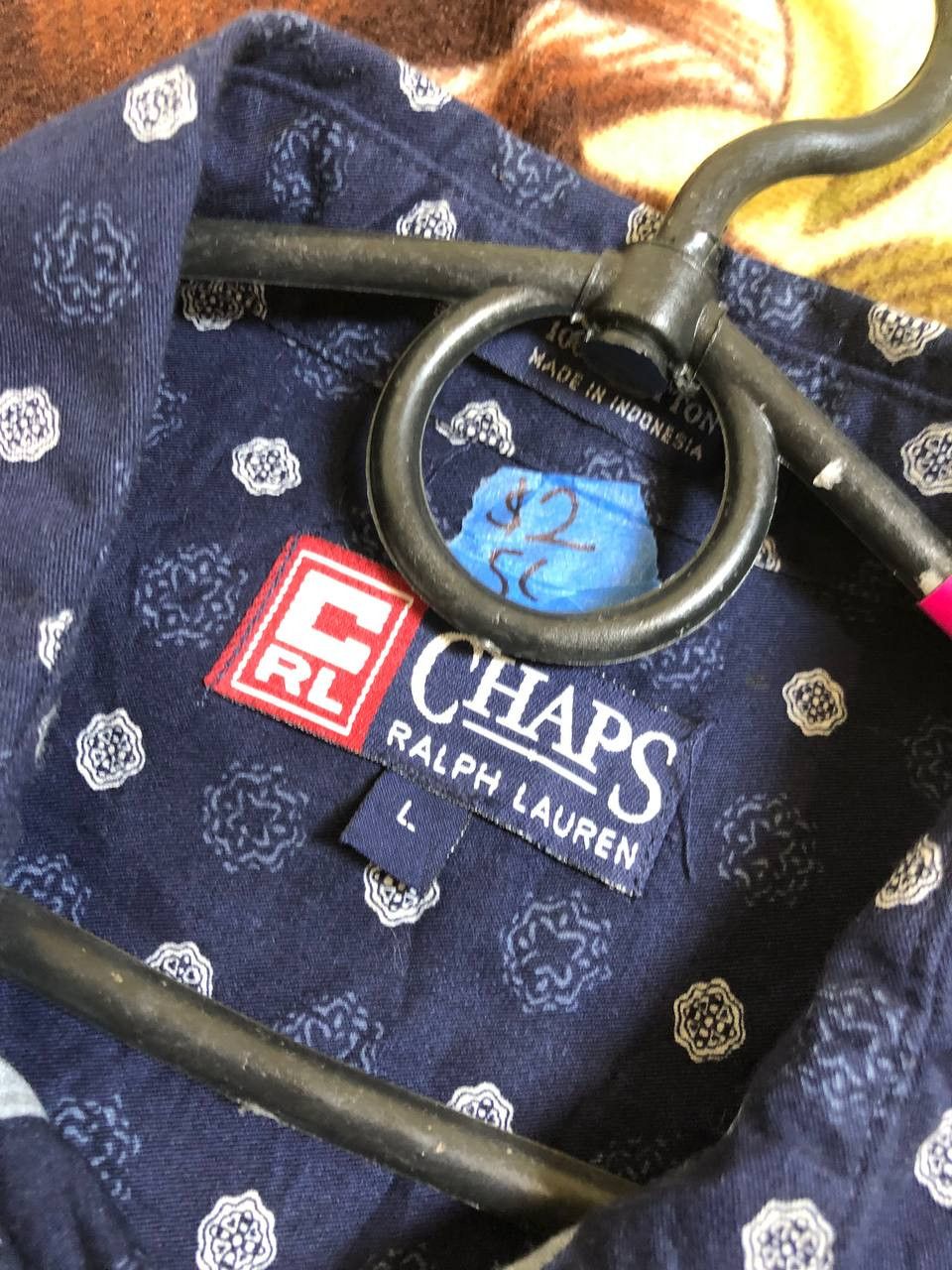 Chaps Ralph Lauren VINTAGE Chaps Ralph Lauren Button Up Shirt Size US L / EU 52-54 / 3 - 2 Thumbnail