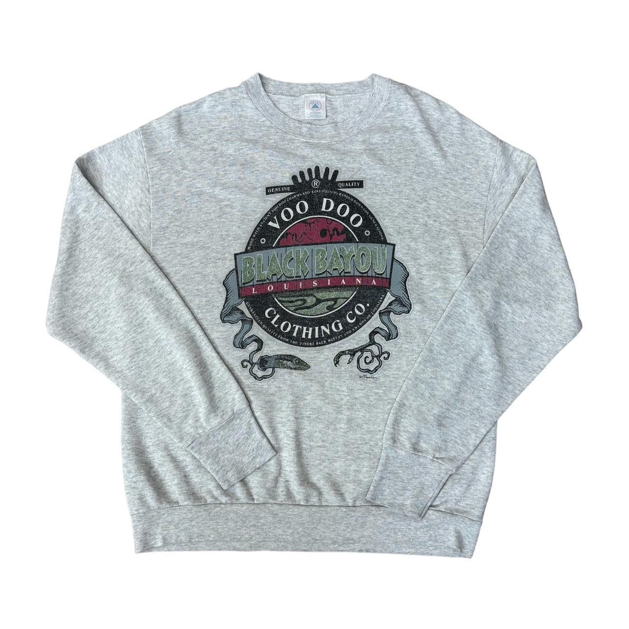 Vintage Vintage voo doo black bayon sweatshirt size: L Size US L / EU 52-54 / 3 - 1 Thumbnail