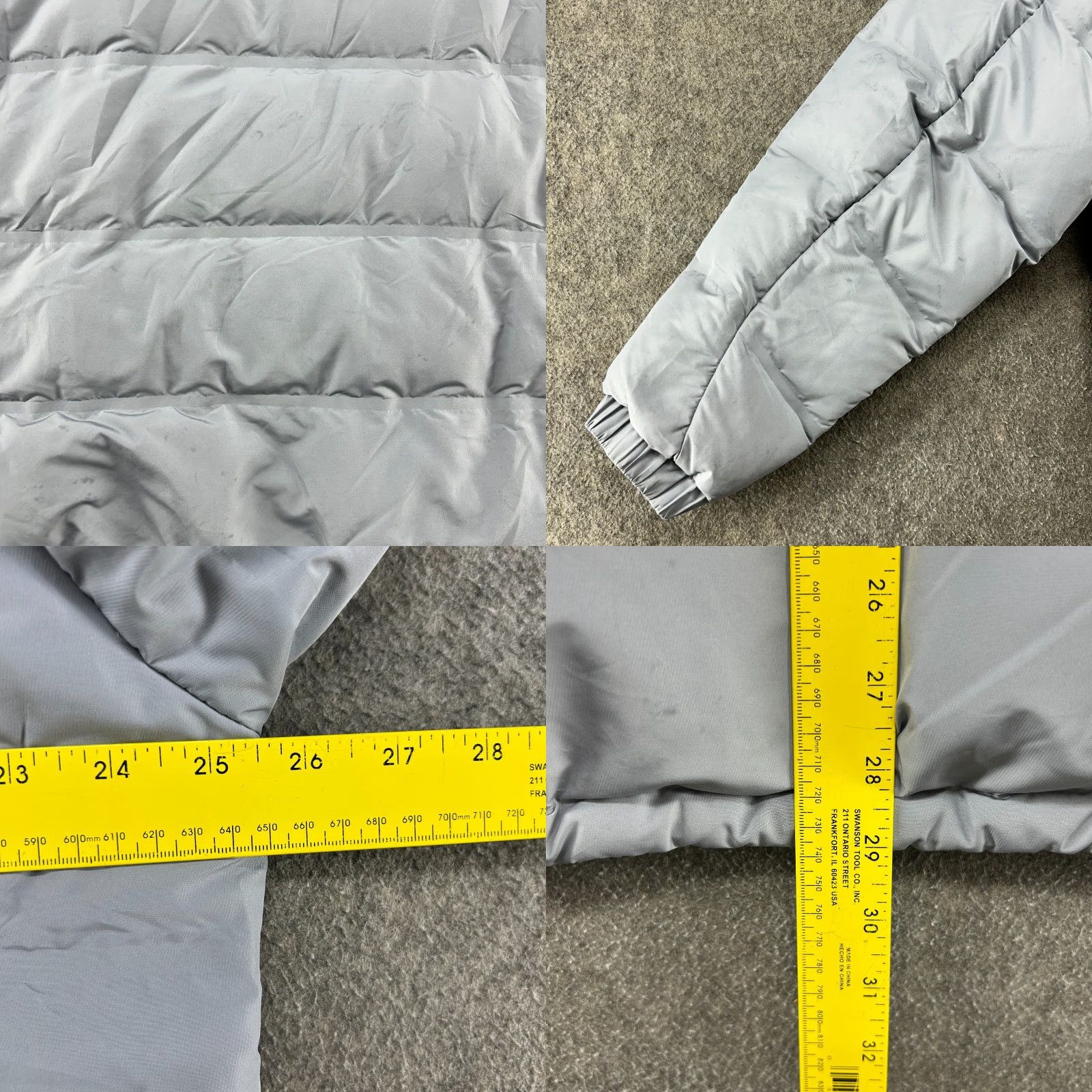 Nike VINTAGE Nike ACG Jacket Men L Grey Goose Down Ski Snowboarding Layer 3 Parka Y2K Size US L / EU 52-54 / 3 - 11 Thumbnail