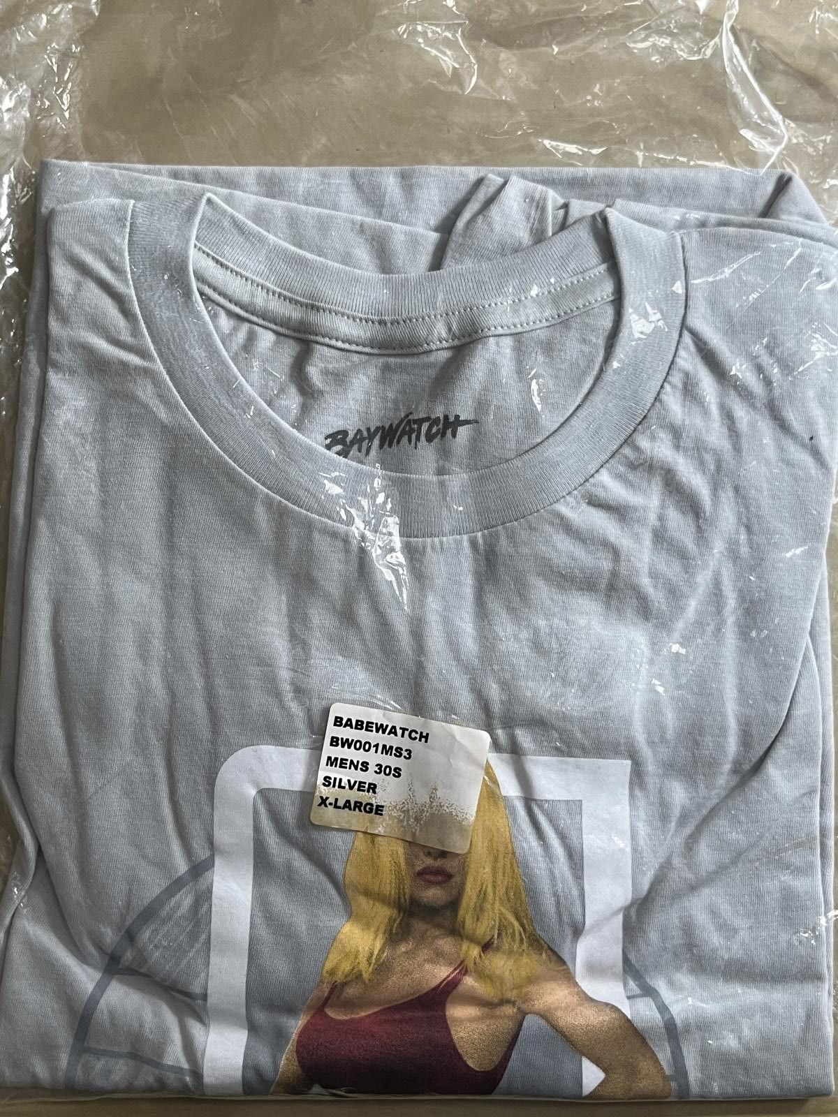 Designer Baywatch TV Shirt - Pamela Anderson Babewatch T-Shirt XL Size US XL / EU 56 / 4 - 2 Thumbnail